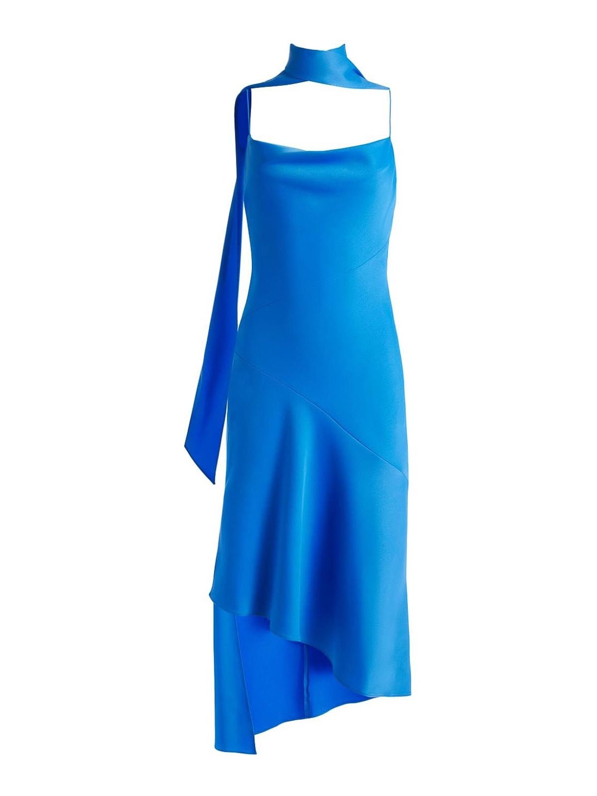 alice olivia harmony asymmetric midi dress Alice+Olivia Scarf-Detail Slip Dress|CC403210505HARMONYB460 Color:Ivory/Light Blush category:Zaco Resort 24 colorful fabrics and prints Vintage 90s Maroon Velvet-Look