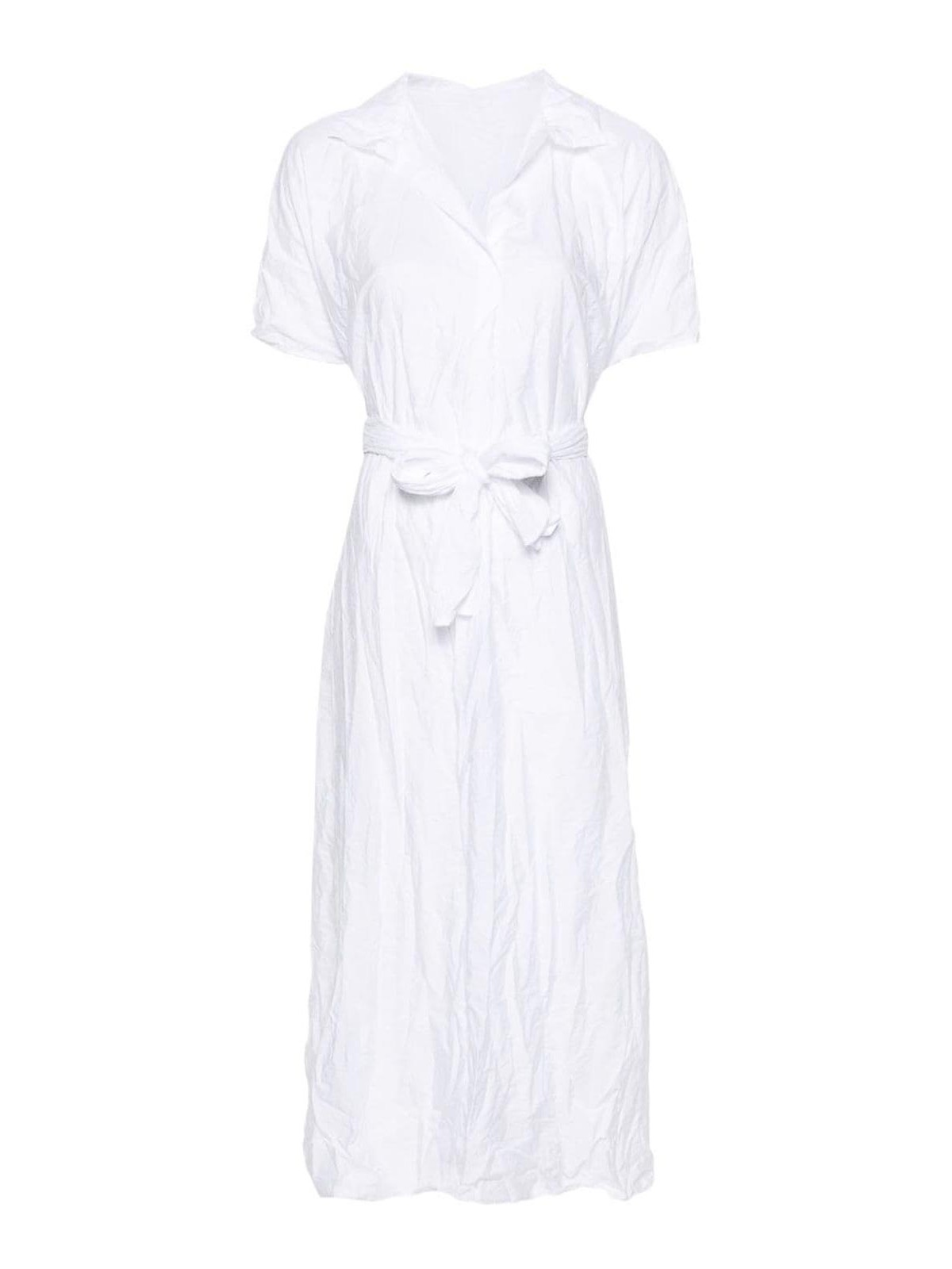 Shop Daniela Gregis Cotton Short Dress In White