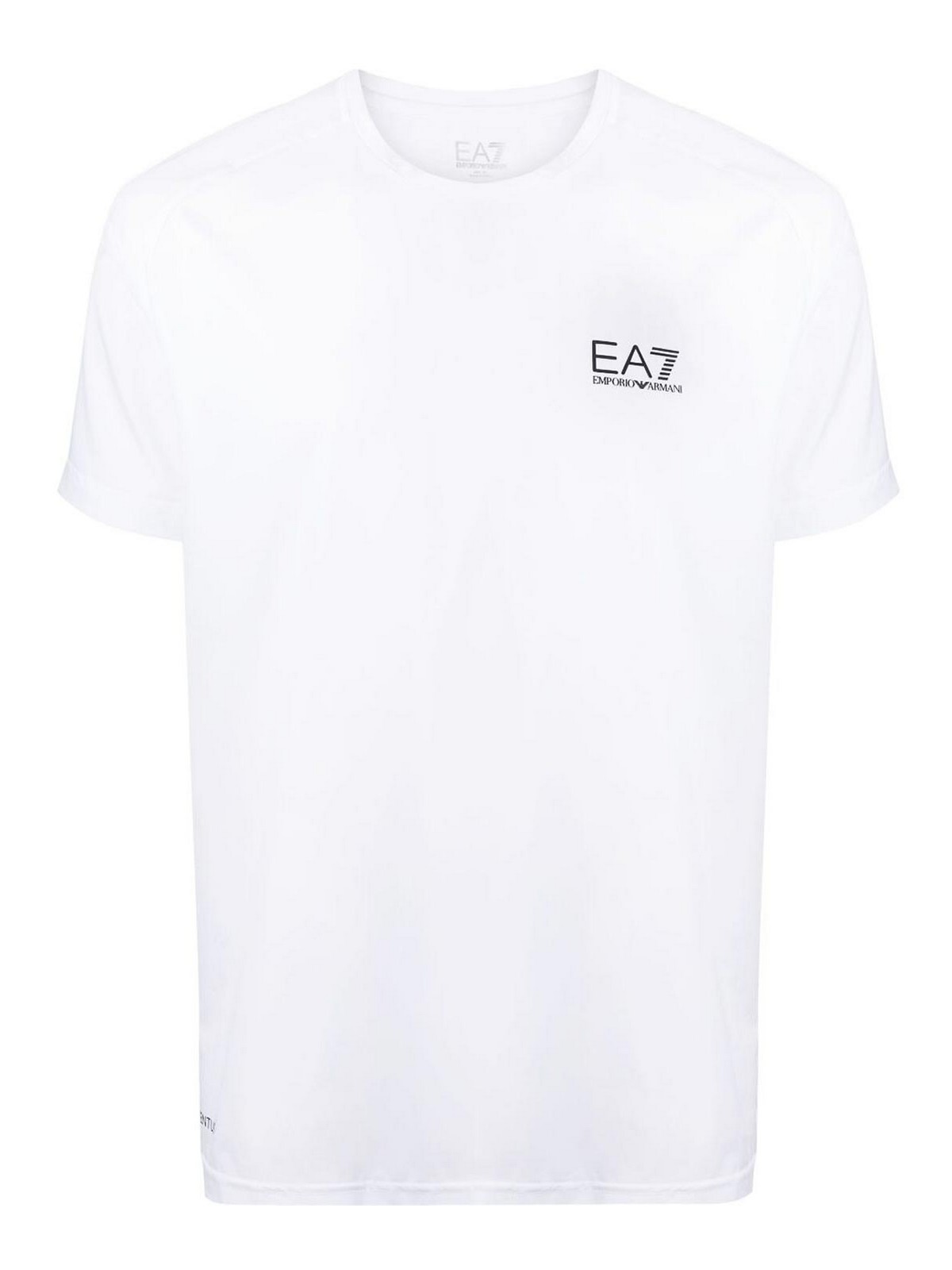 Shop Ea7 Shorts And T-shirt Set In White