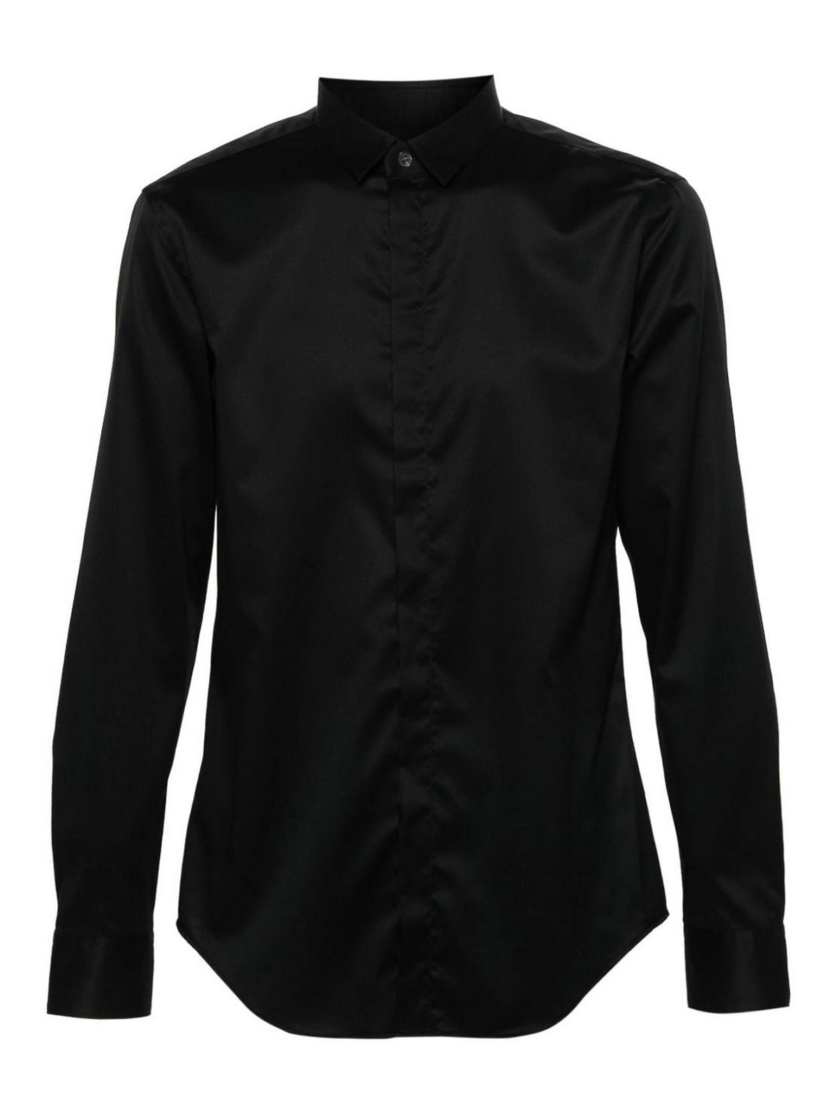 Shop Emporio Armani Camisa - Negro In Black