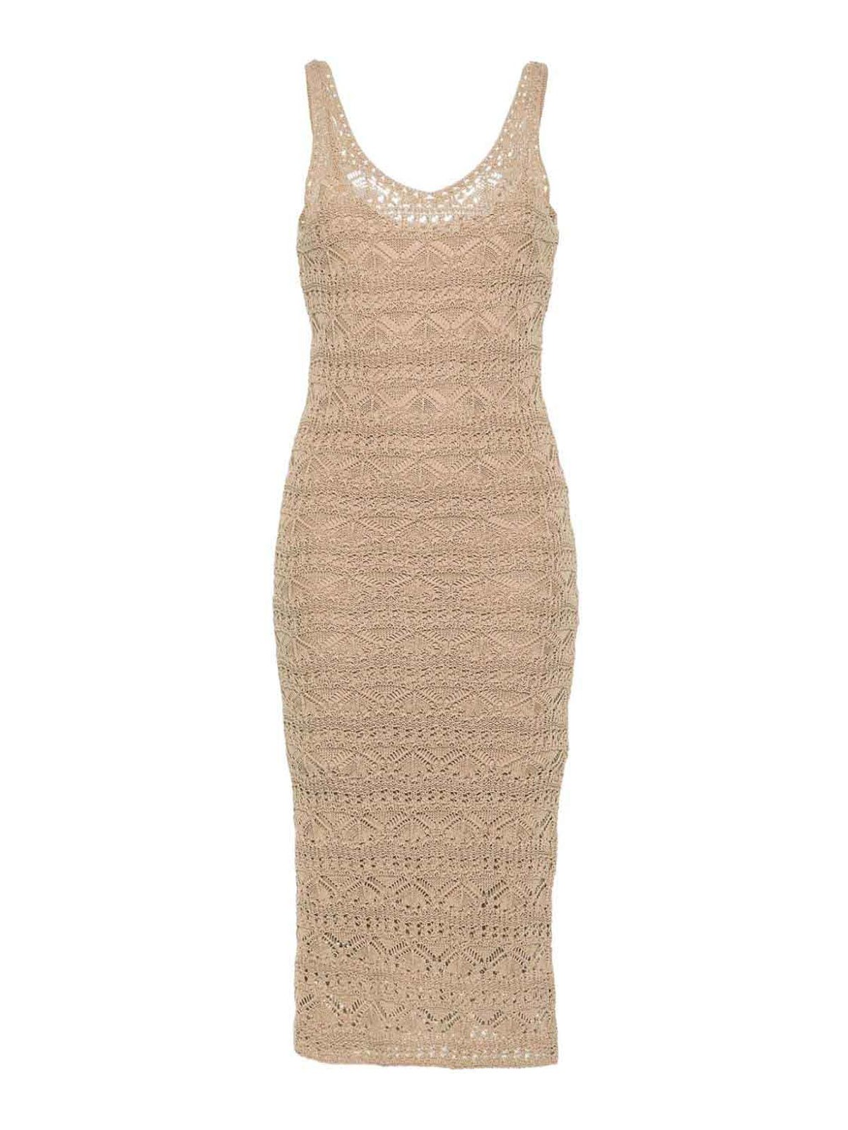 Iro Knitted Dress In Neutral