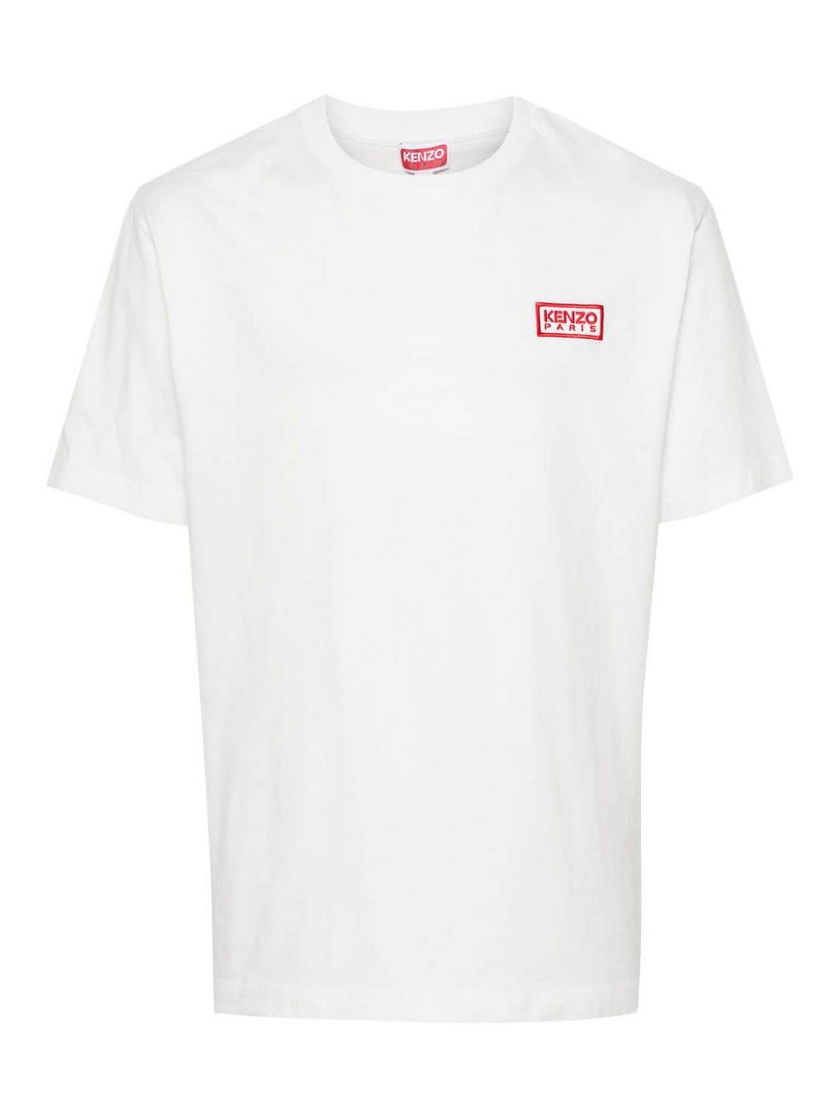 Kenzo Logo Cotton T-shirt In White