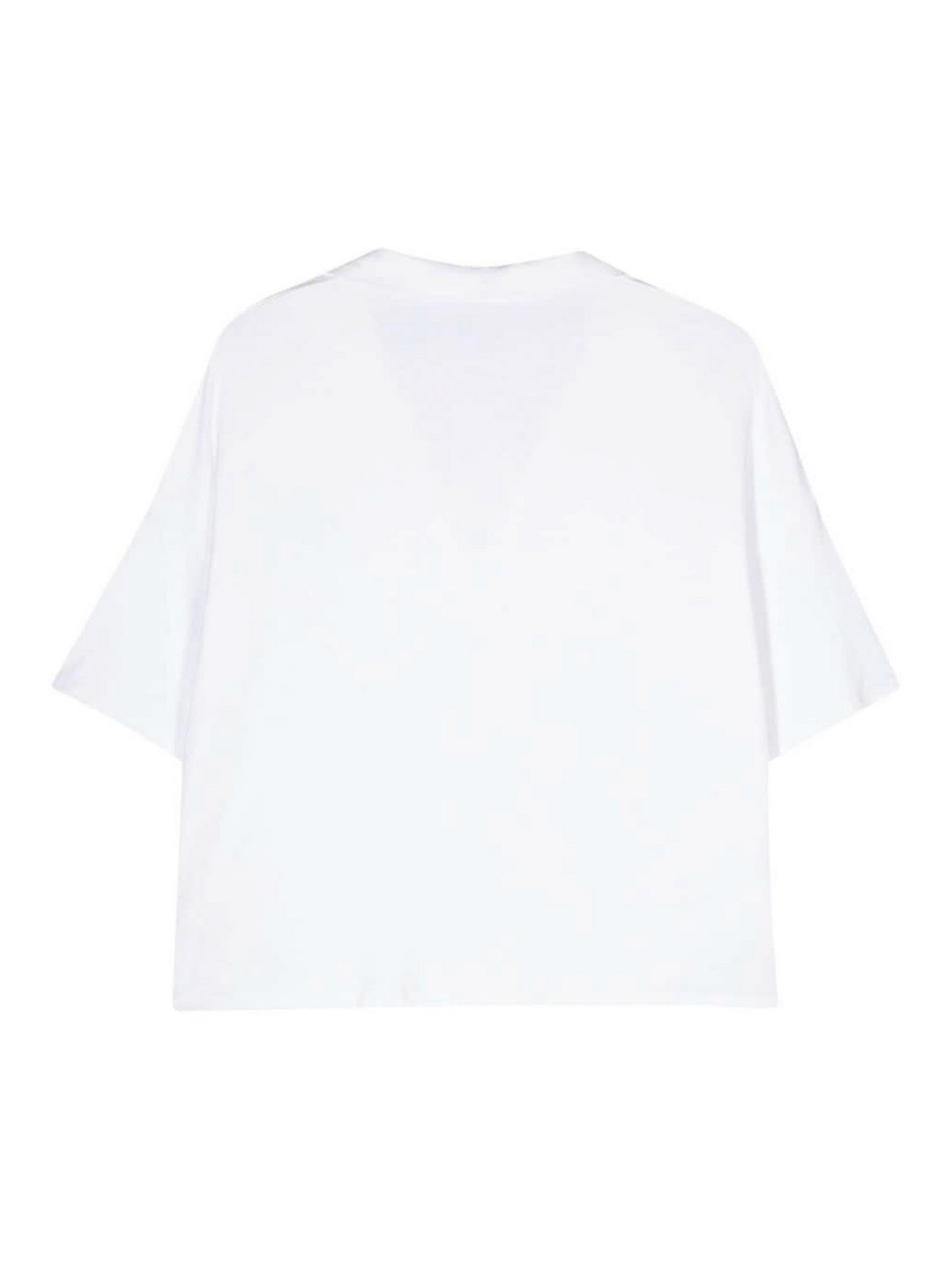 Shop Majestic Oversized Viscose Polo Shirt In White