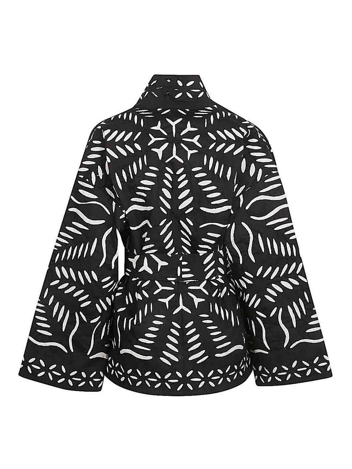 Shop Obidi Cotton Cardigan In Black
