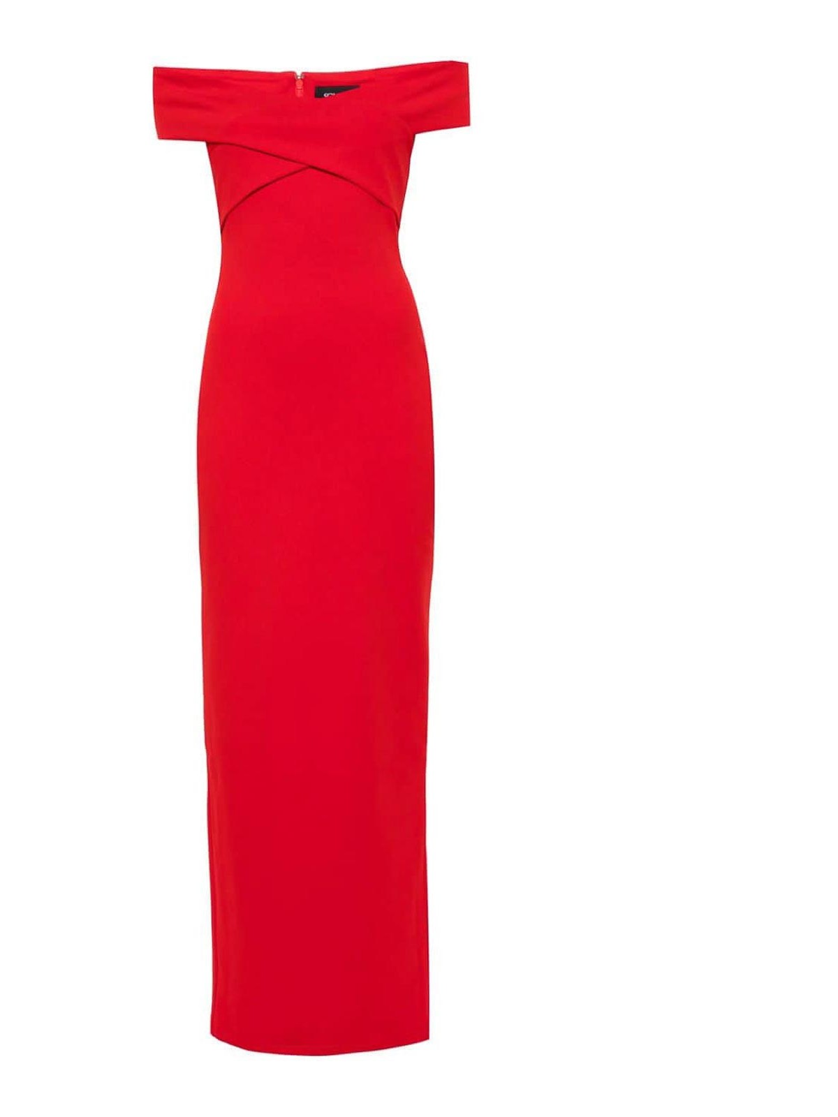Solace London The Ines Maxi Dress In Red