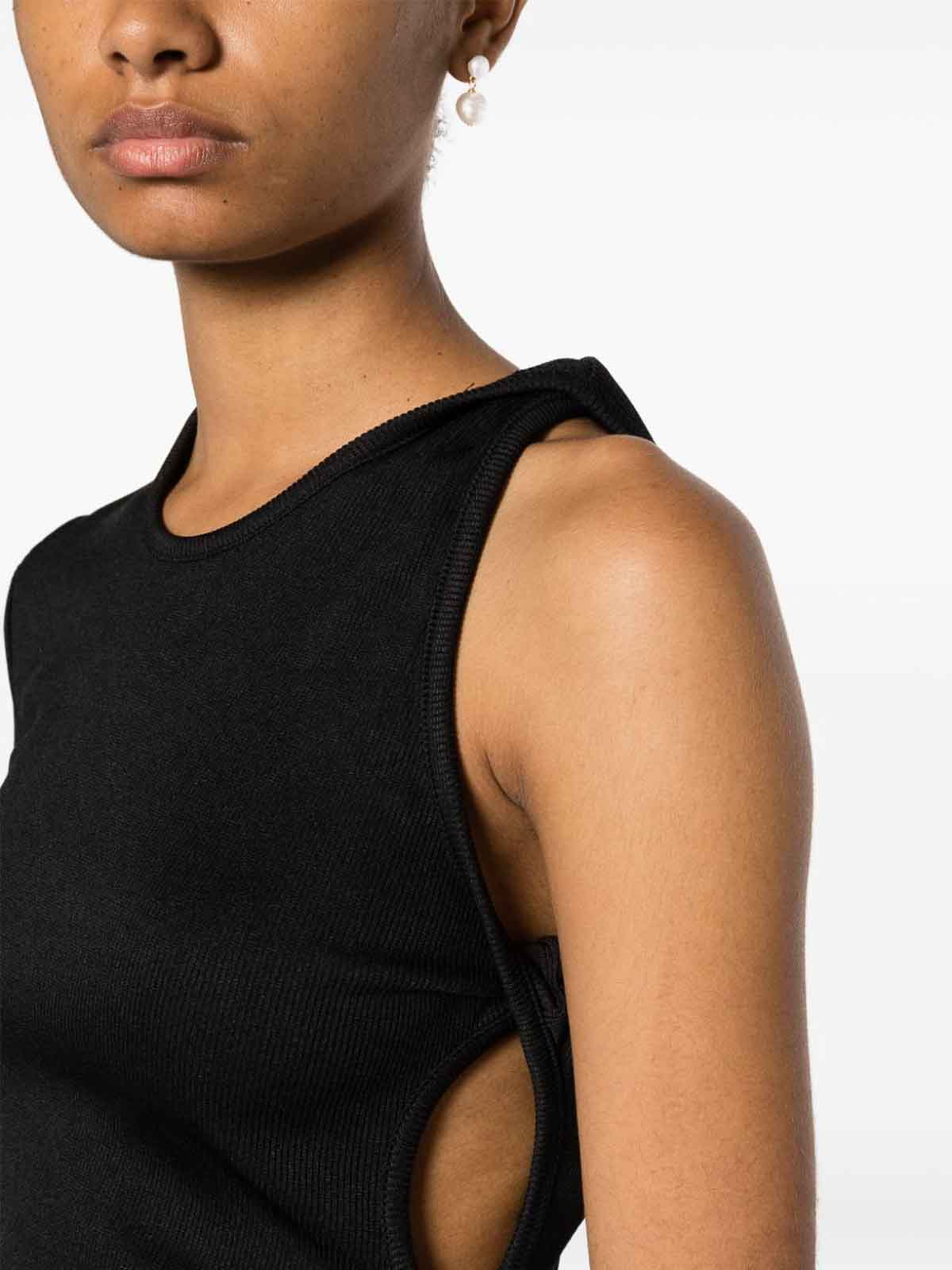 Shop Christopher Esber Top - Negro In Black