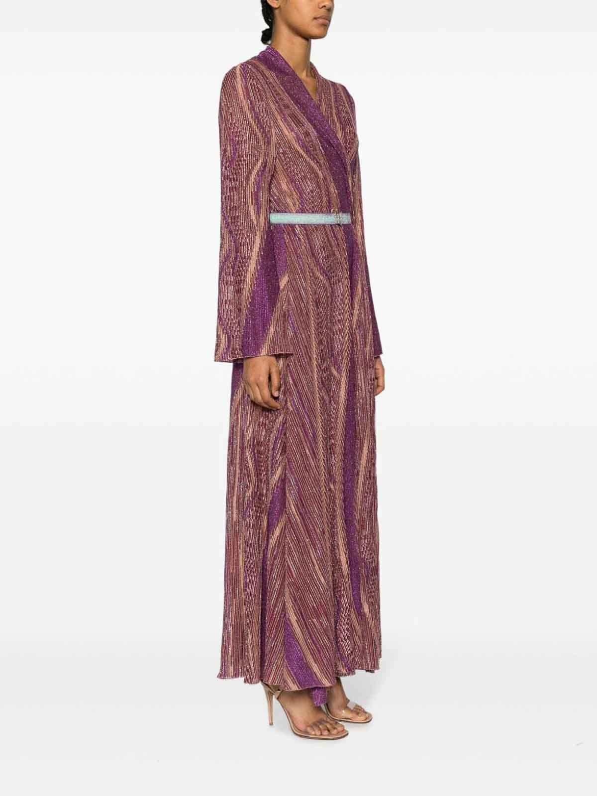 forte forte purple dress Forte Forte Habotai Silk Long Dress