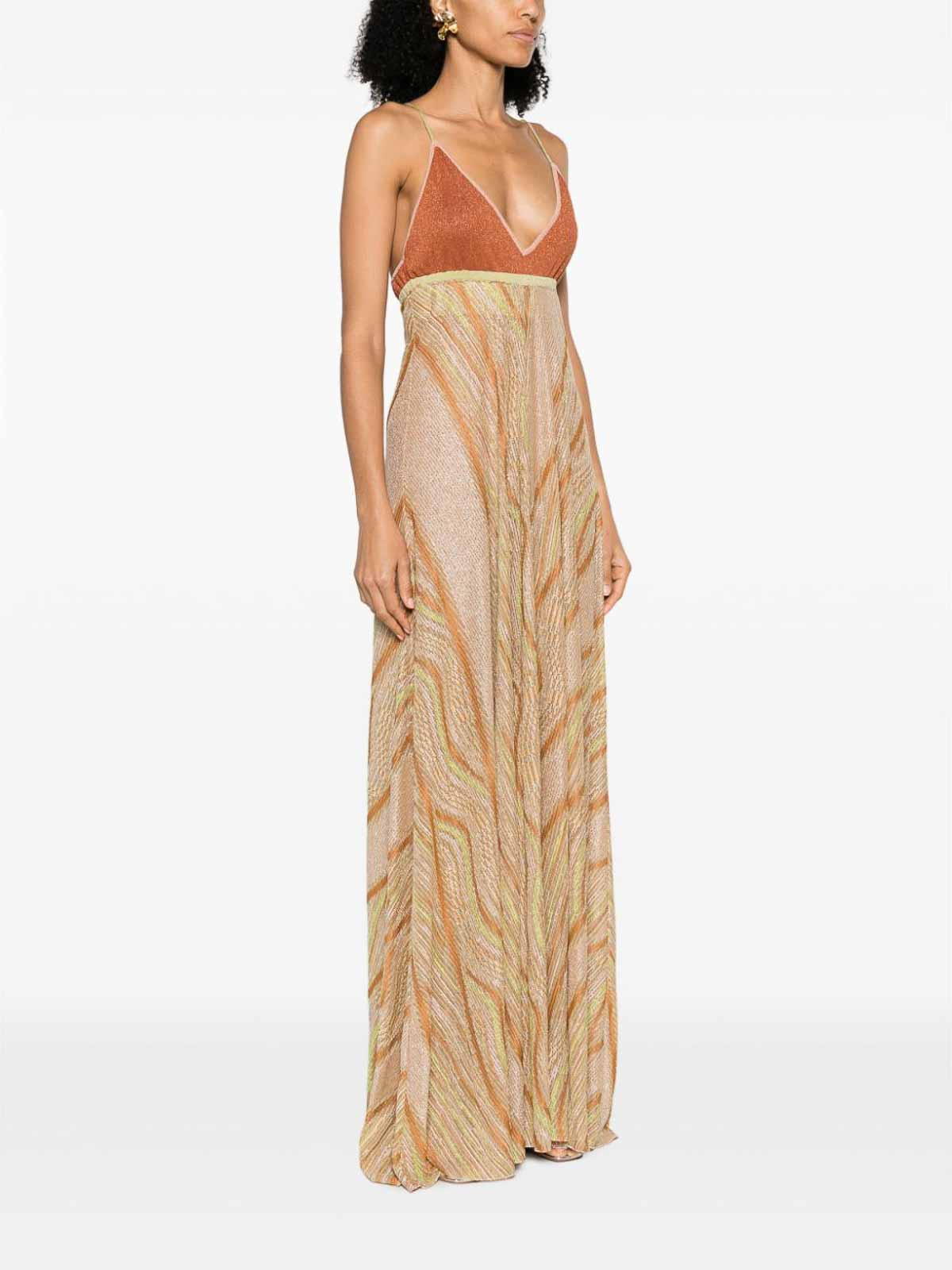 Forte Forte Lurex Jacquard long dress - Women|12091MYDRESS1094
