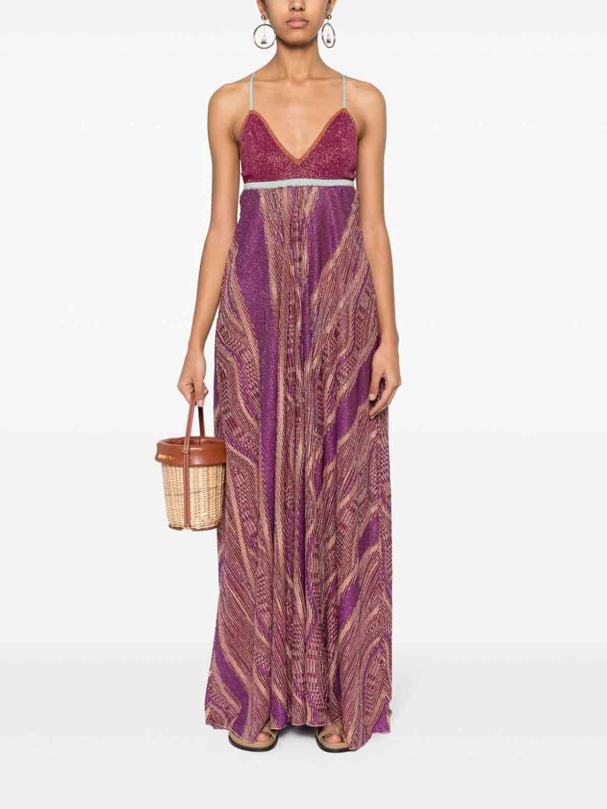 pleated lurex midi dress by forte forte Forte Forte Lurex Midi Dress | Green
