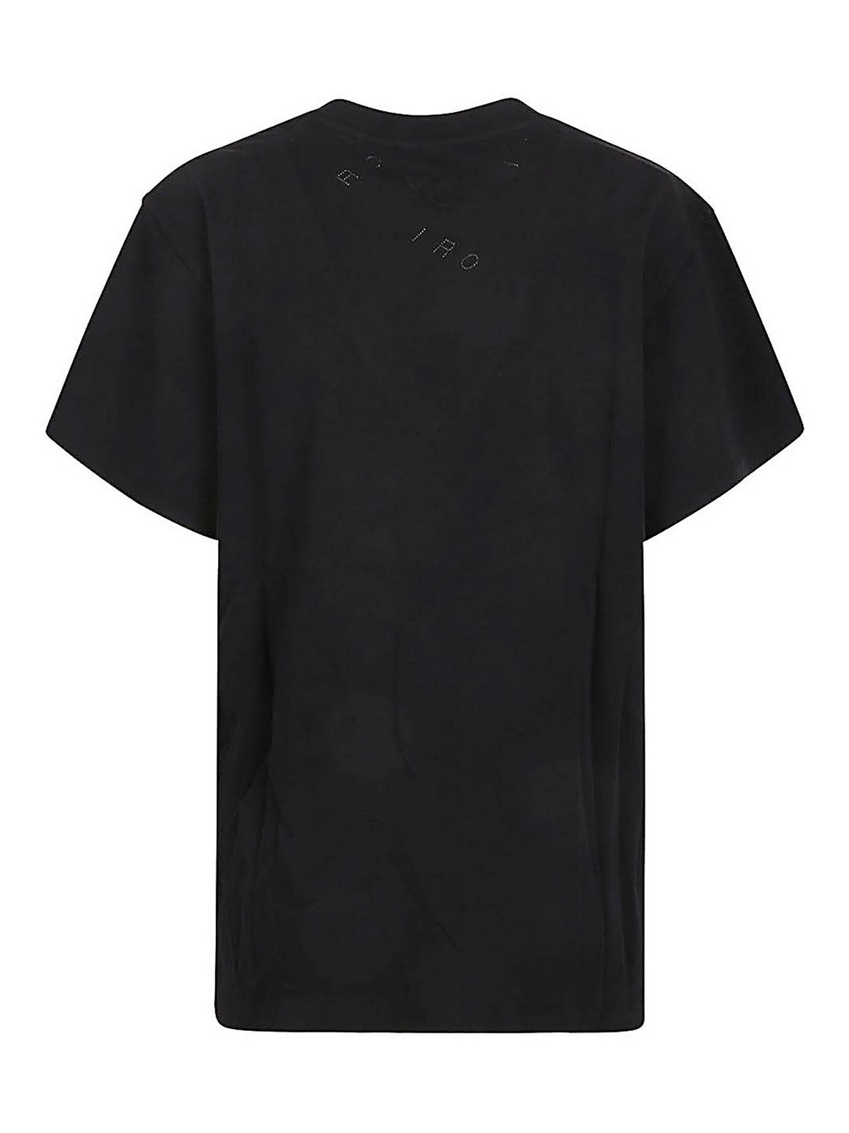 Shop Iro Jolia Cotton T-shirt In Black