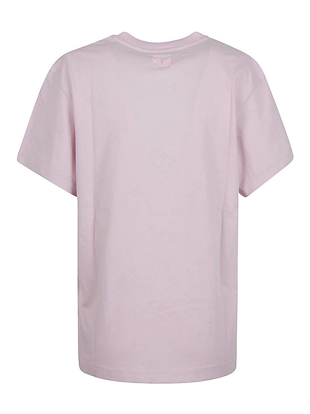 Shop Iro Jolia Cotton T-shirt In Nude & Neutrals