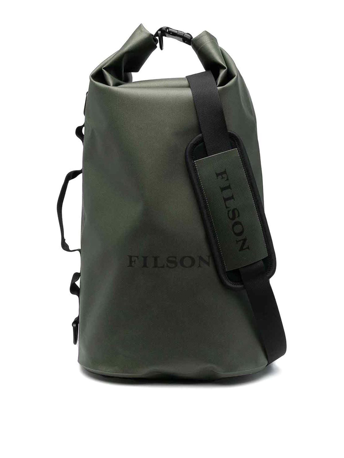 Shop Filson Dry One-shoulder Backpack In Green