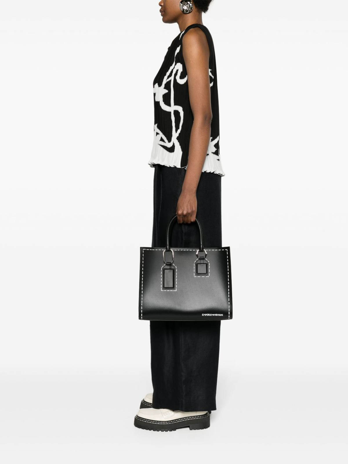 Emporio Armani クロスボディバッグ - 黒 | Y3D275YWN5E80001