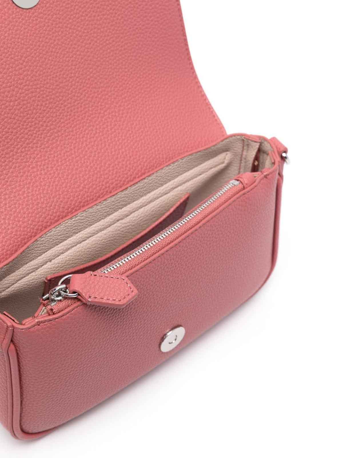 Shop Emporio Armani Crossbody Mini Bag In Light Red
