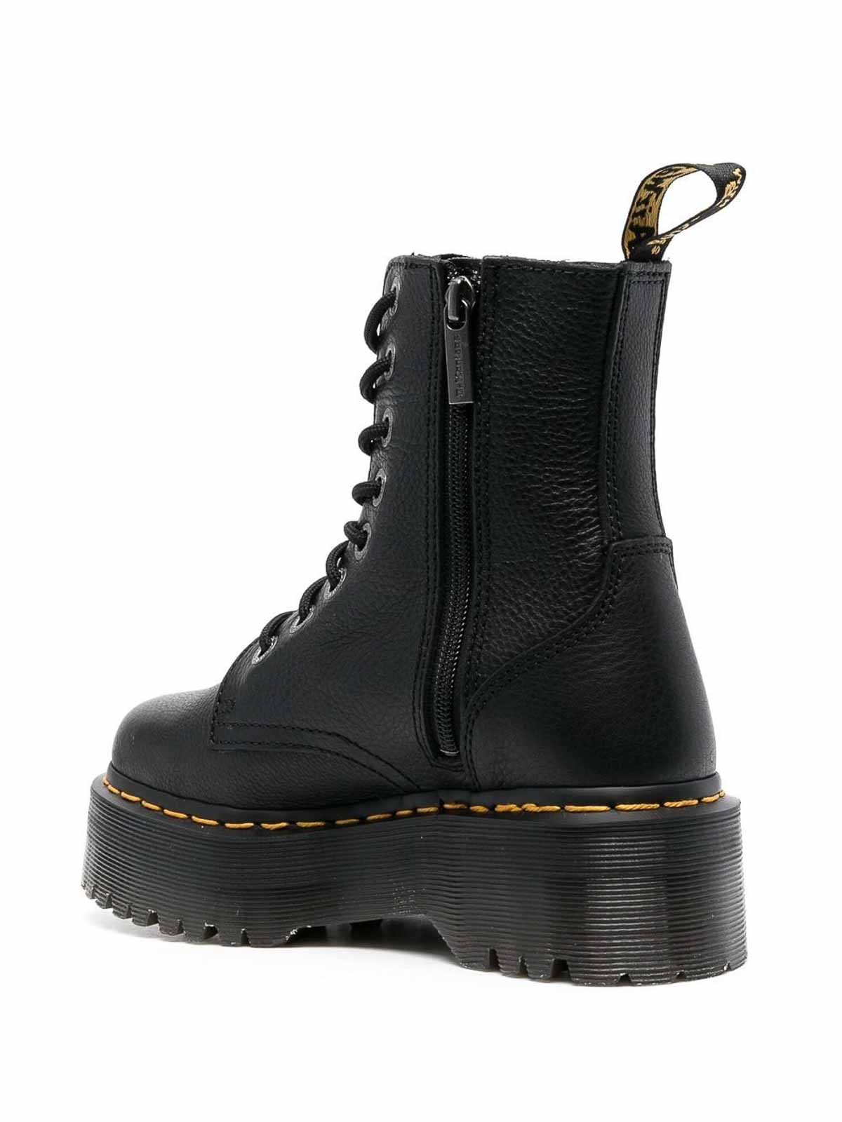 Shop Dr. Martens' Jadon Iii Leather Boots In Black