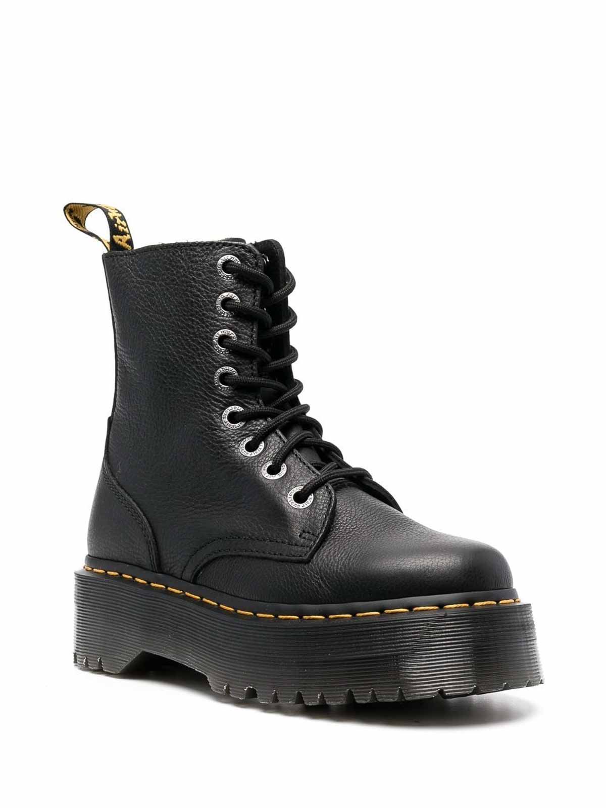 Shop Dr. Martens' Jadon Iii Leather Boots In Black