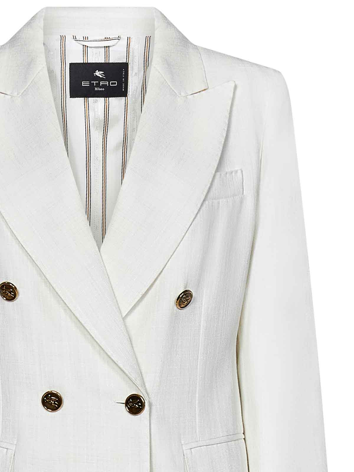 Shop Etro Traje - Blanco In White