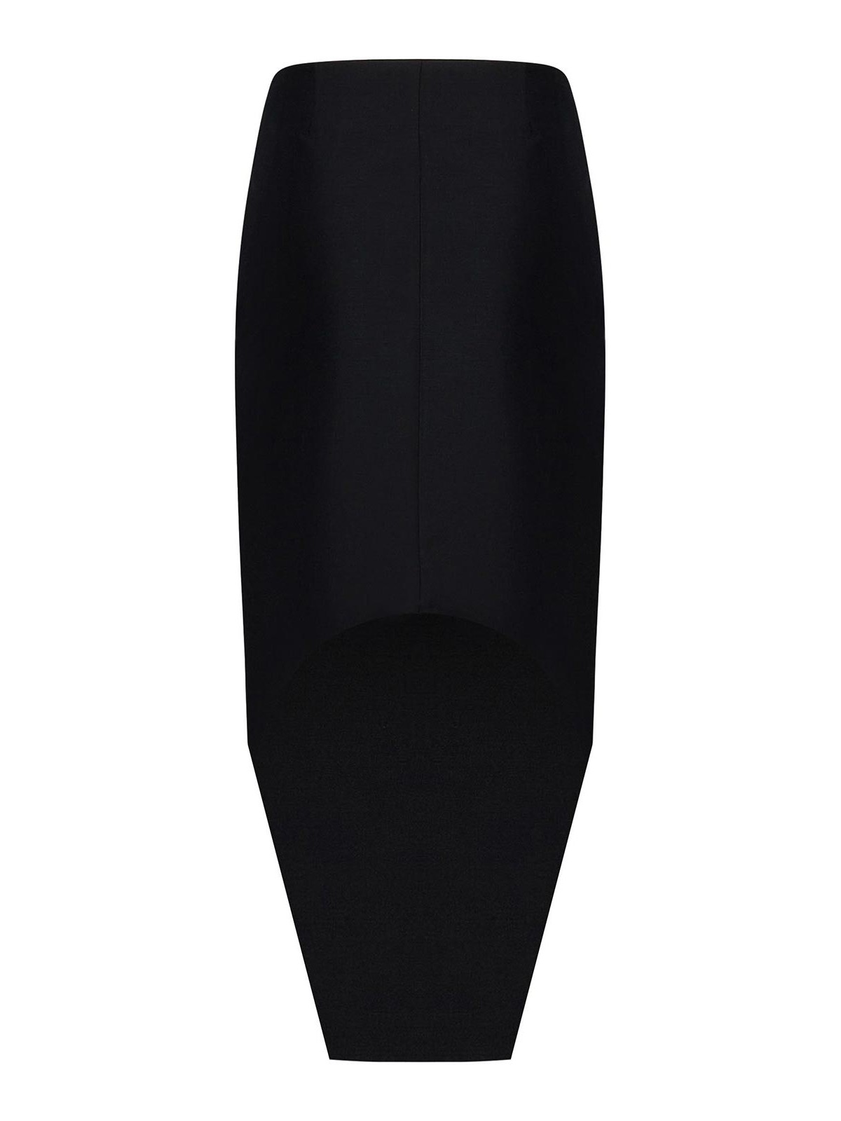 Shop Givenchy Falda Semilarga - Negro In Black