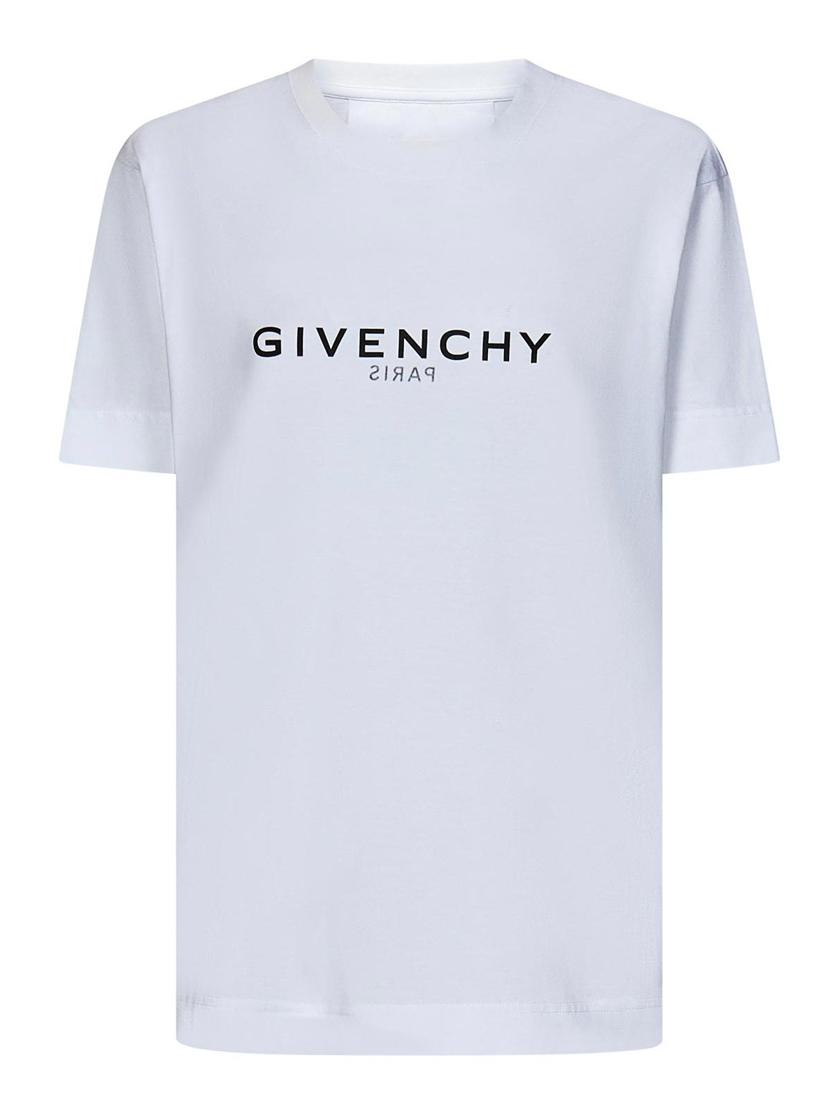 Givenchy White Cotton Jersey T-shirt