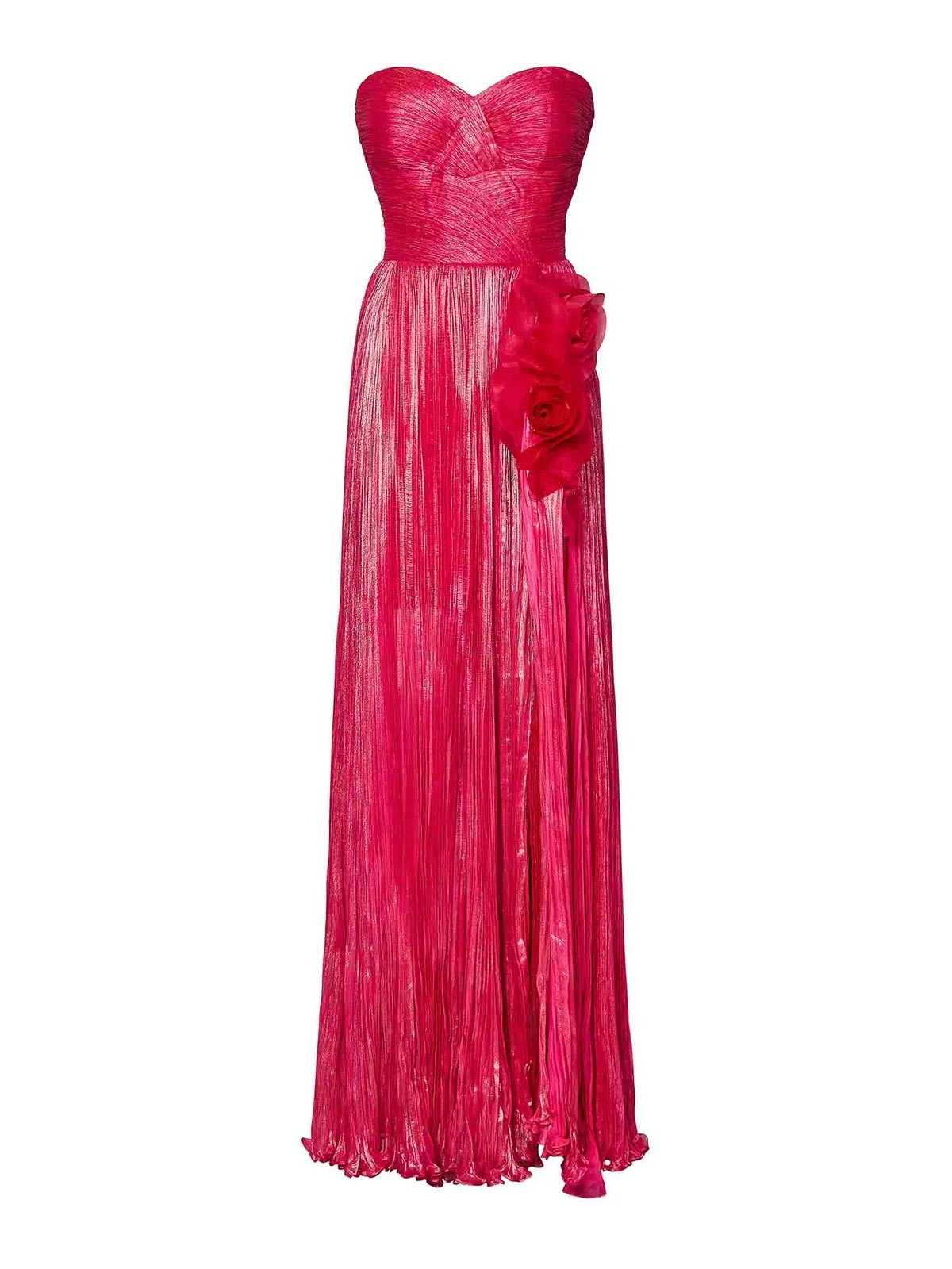 Shop Iris Serban Angie Long Dress In Multicolour