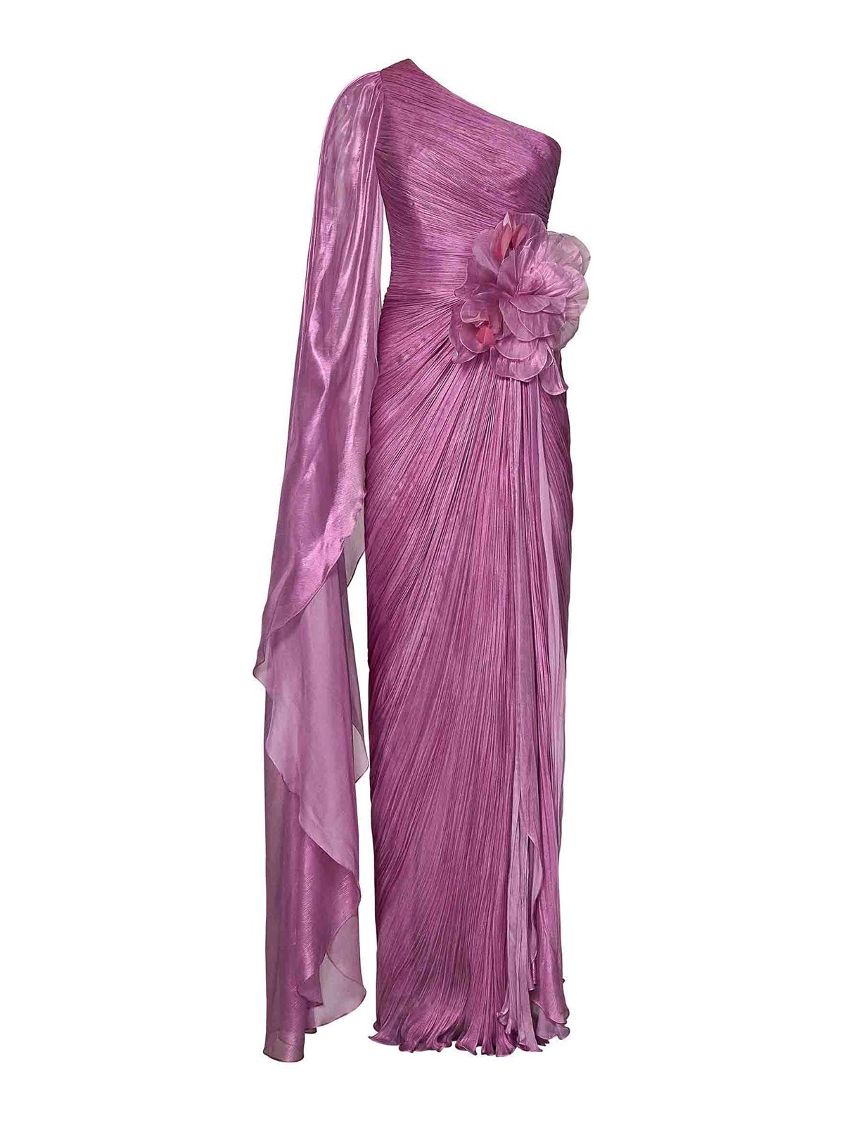 iris serban pink dress Iris Serban Pink A-line Sleeveless Evening Dress