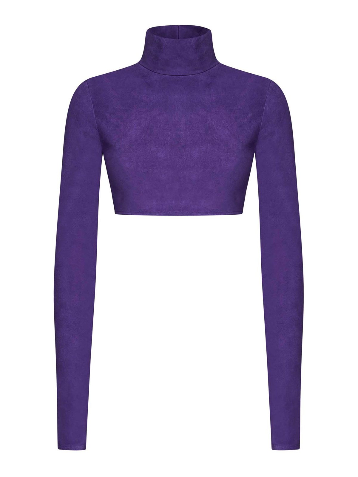 Shop Laquan Smith Top - Púrpura In Purple