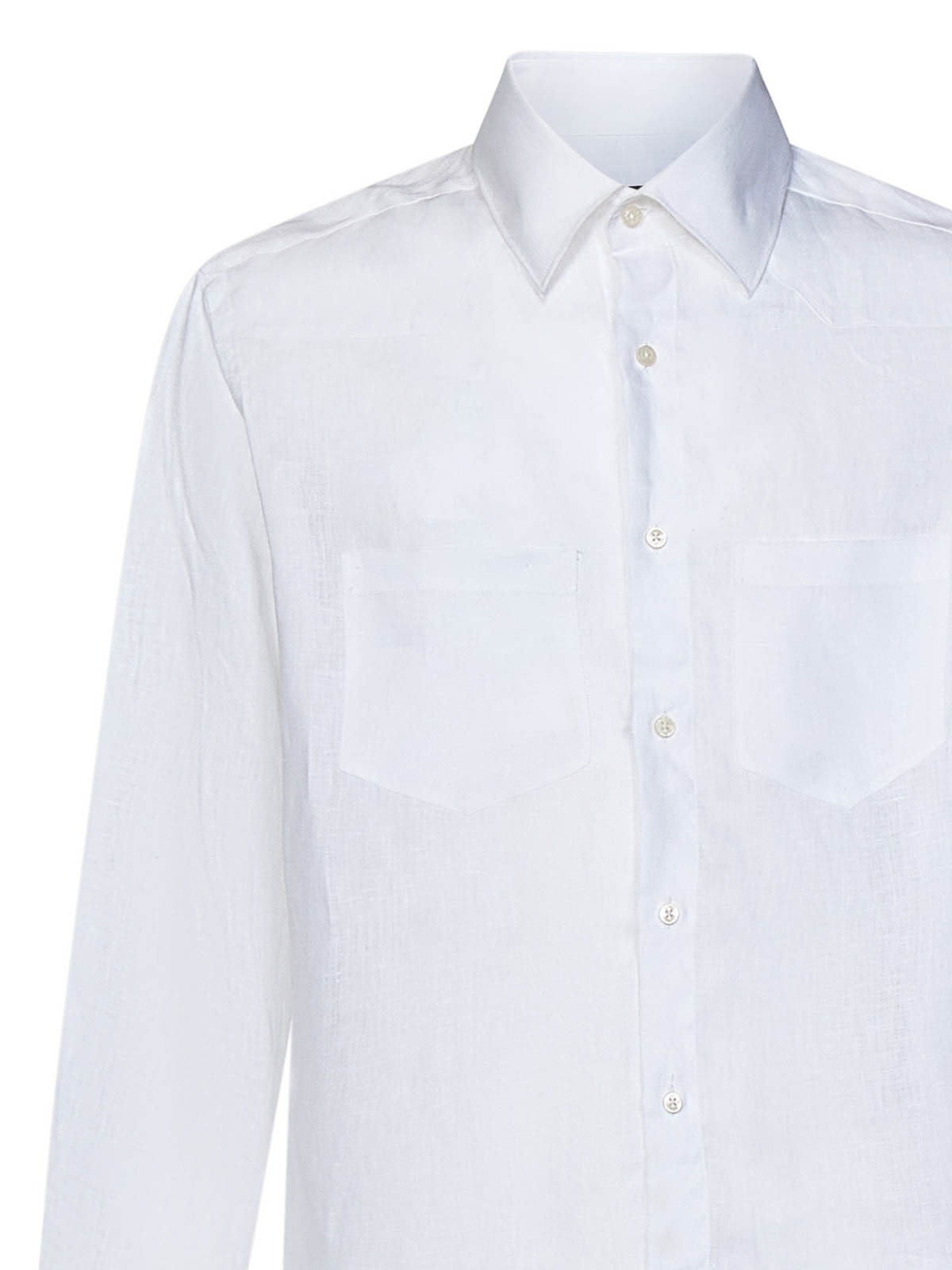 Shop Low Brand Camisa - Blanco In White