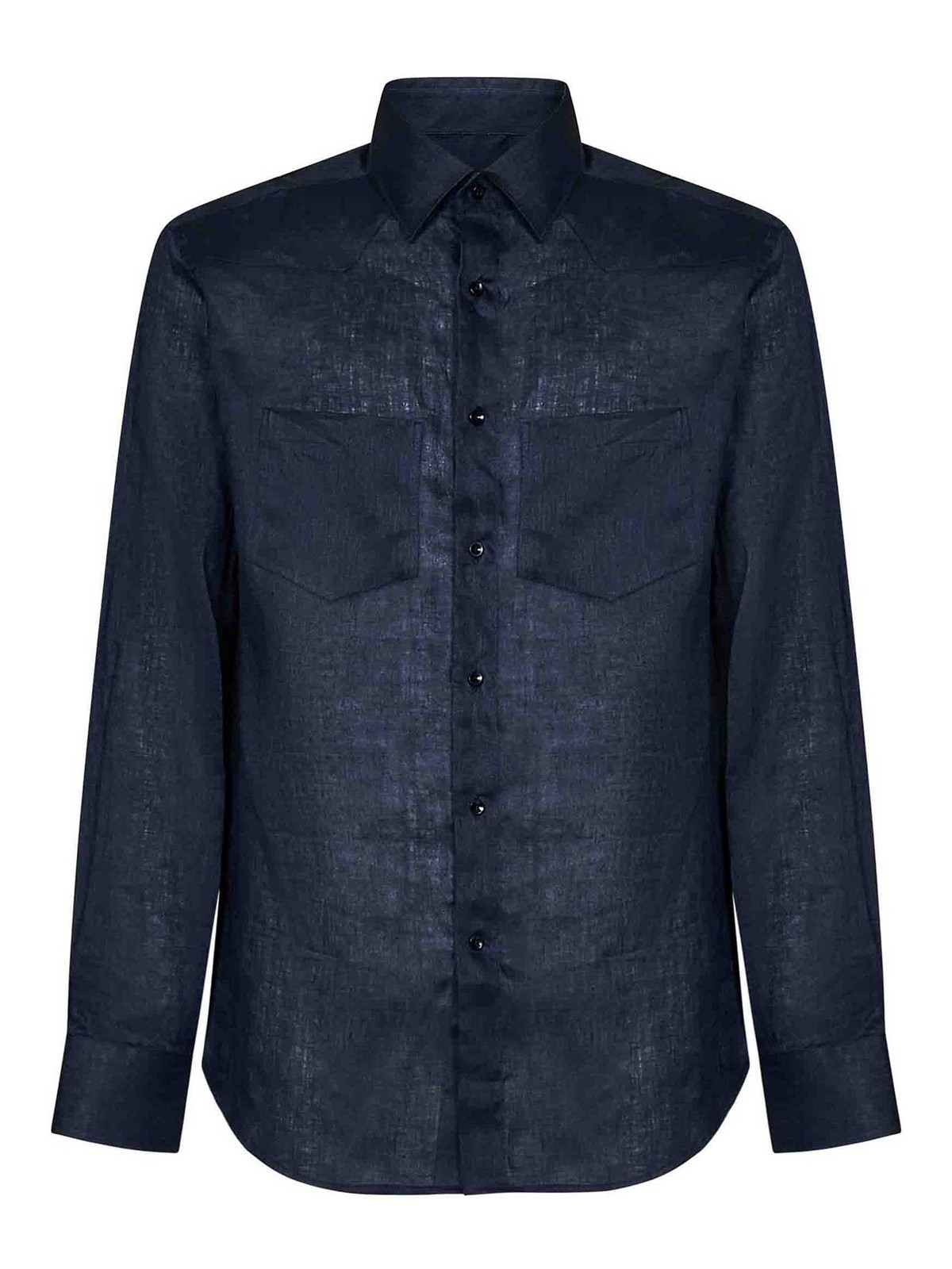 Shop Low Brand Camisa - Azul In Blue