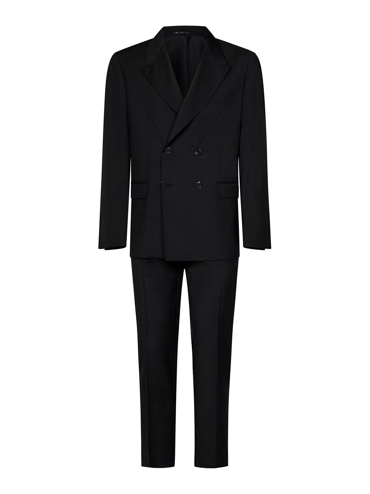 Low Brand Black Suit In Fresh Virgin Wool