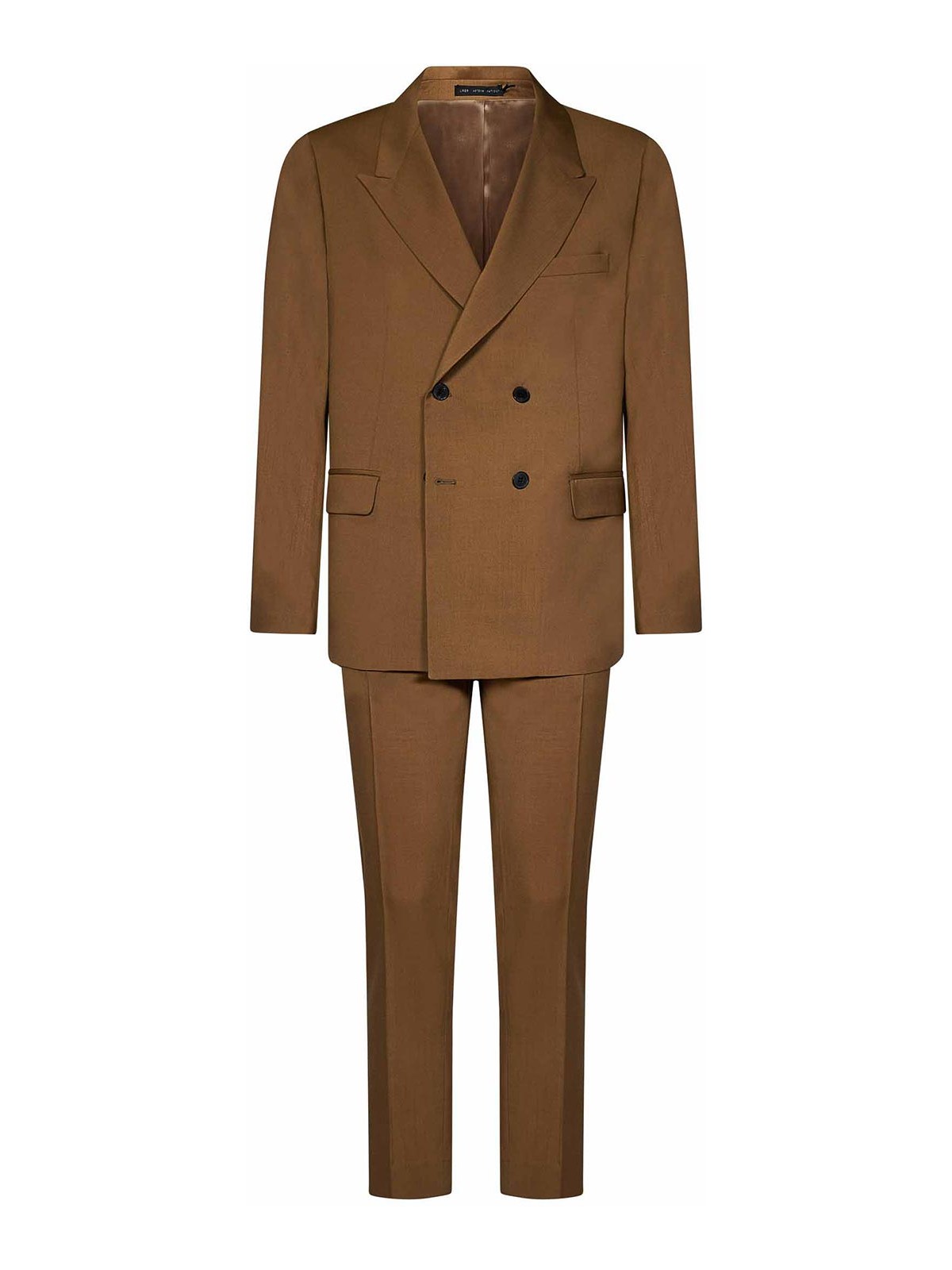 Shop Low Brand Safari-colored Tropical Virgin Wool Suit In Beige
