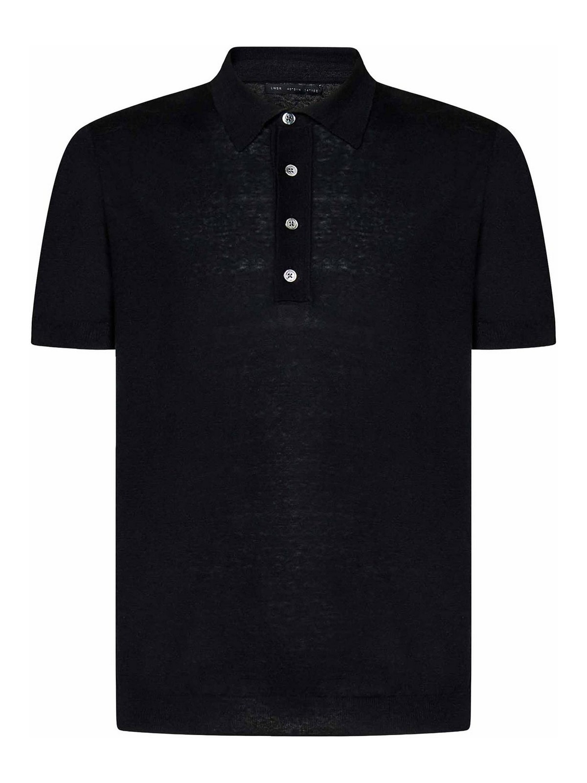 Shop Low Brand Polo - Negro In Black