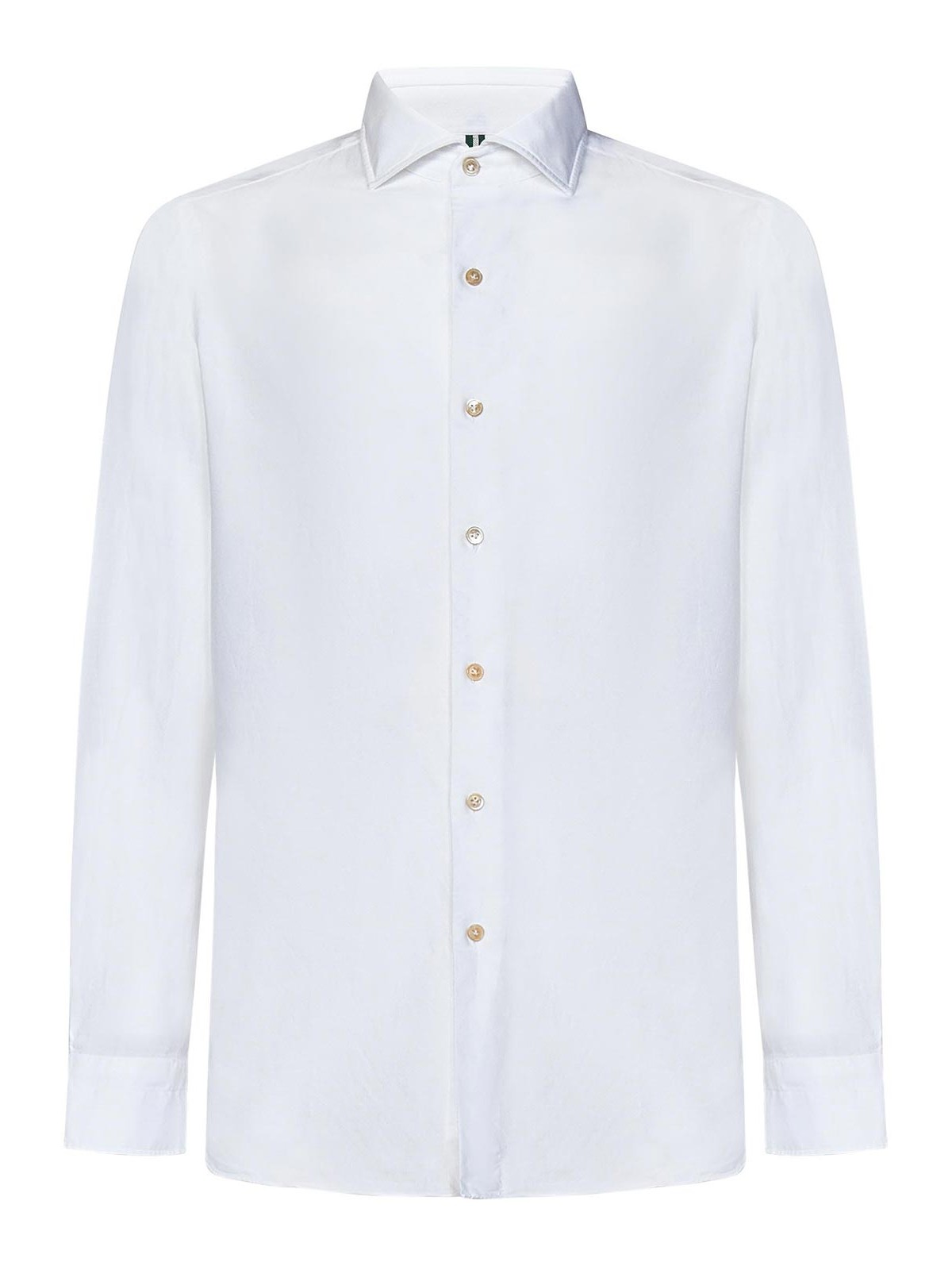 Shop Luigi Borrelli Camisa - Blanco In White