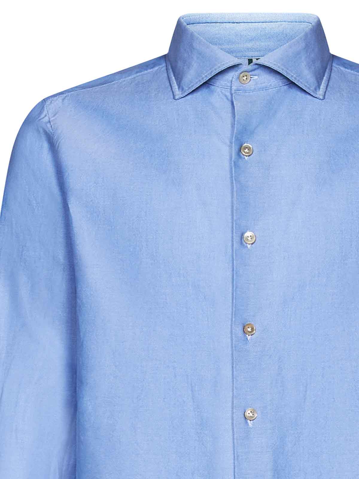 Shop Luigi Borrelli Camisa - Azul In Blue