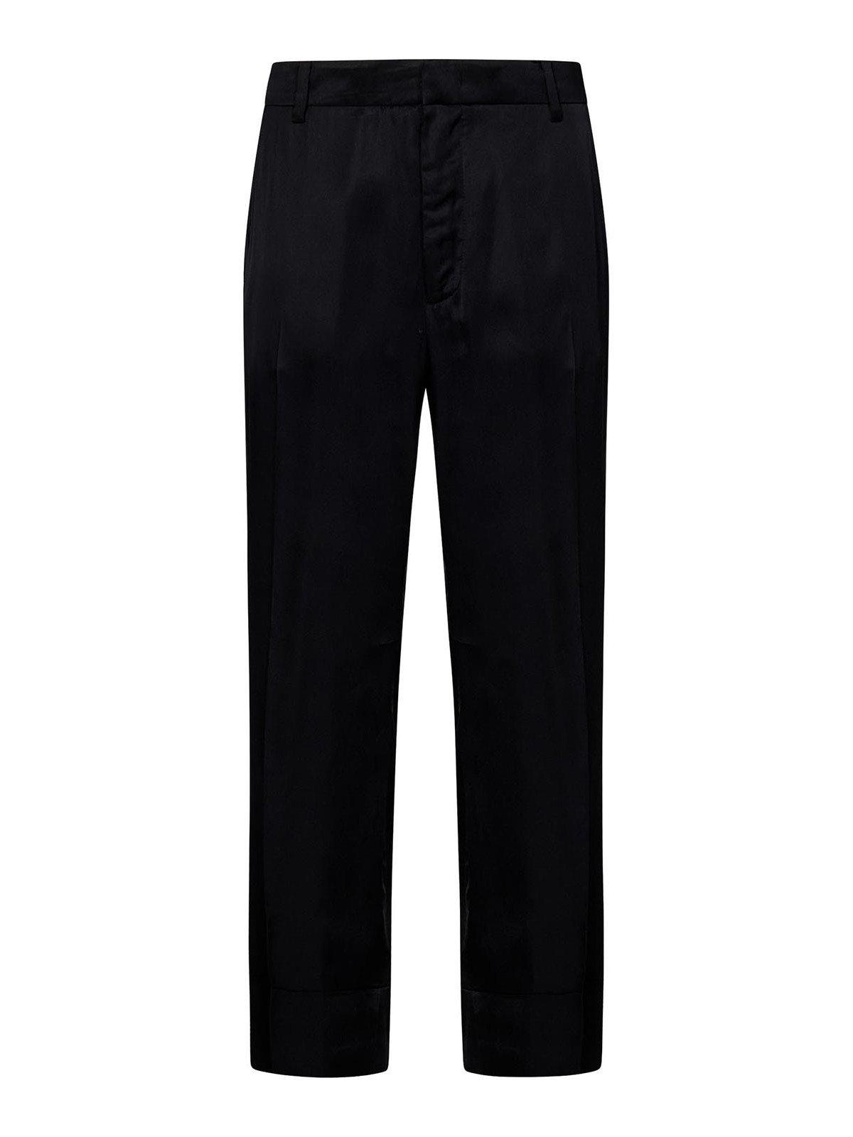 N°21 Tailored Cropped Trousers In Black