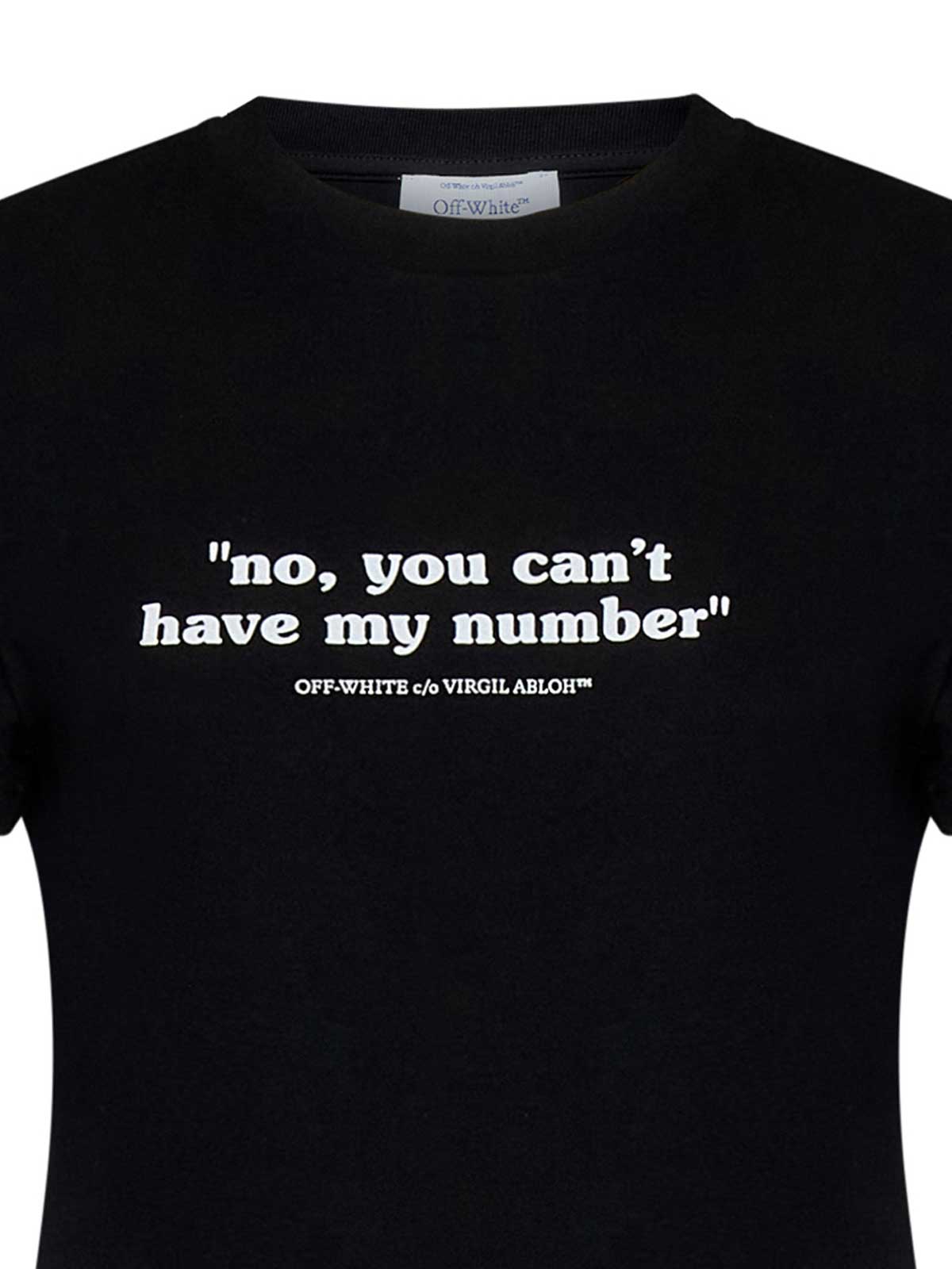 Tシャツ・カットソー AMBUSH Woman T-Shirt Black BWAA040S23JER001 1001 AMBUSH | Black Women's T-shirt | YOOX