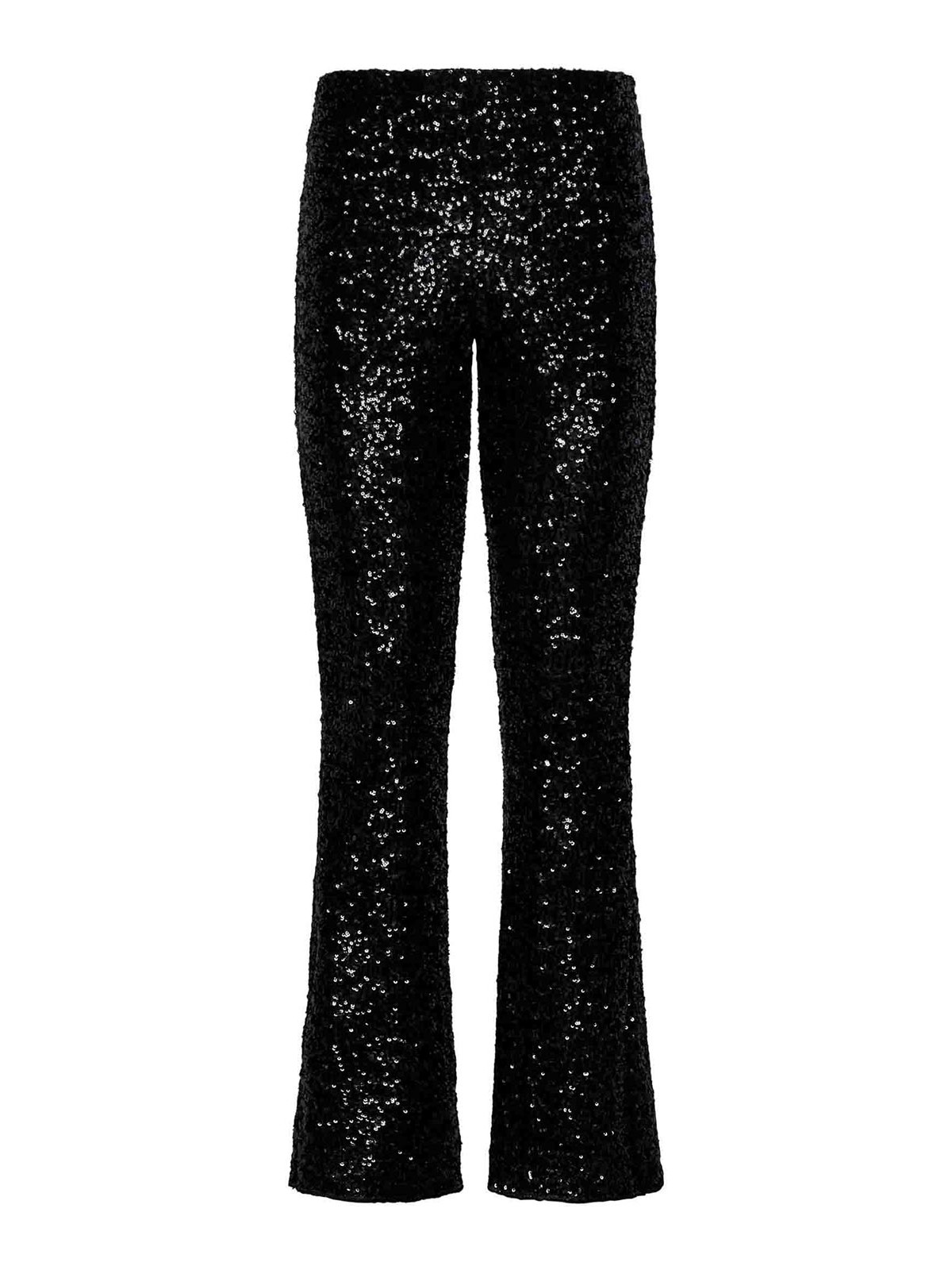 Shop Oseree High-waisted Trousers In Black