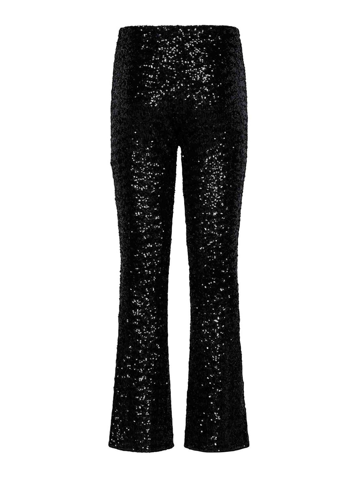 Shop Oseree High-waisted Trousers In Black