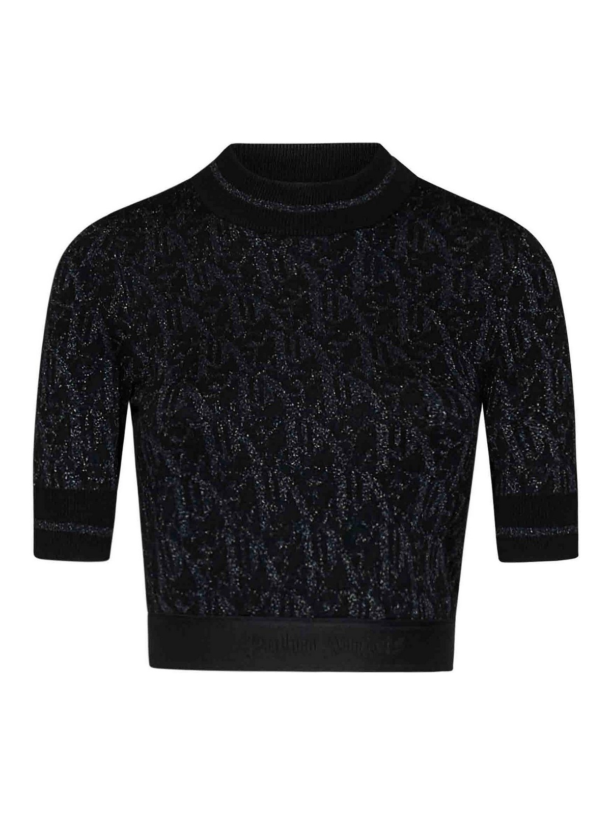 Shop Palm Angels Sweater In Black