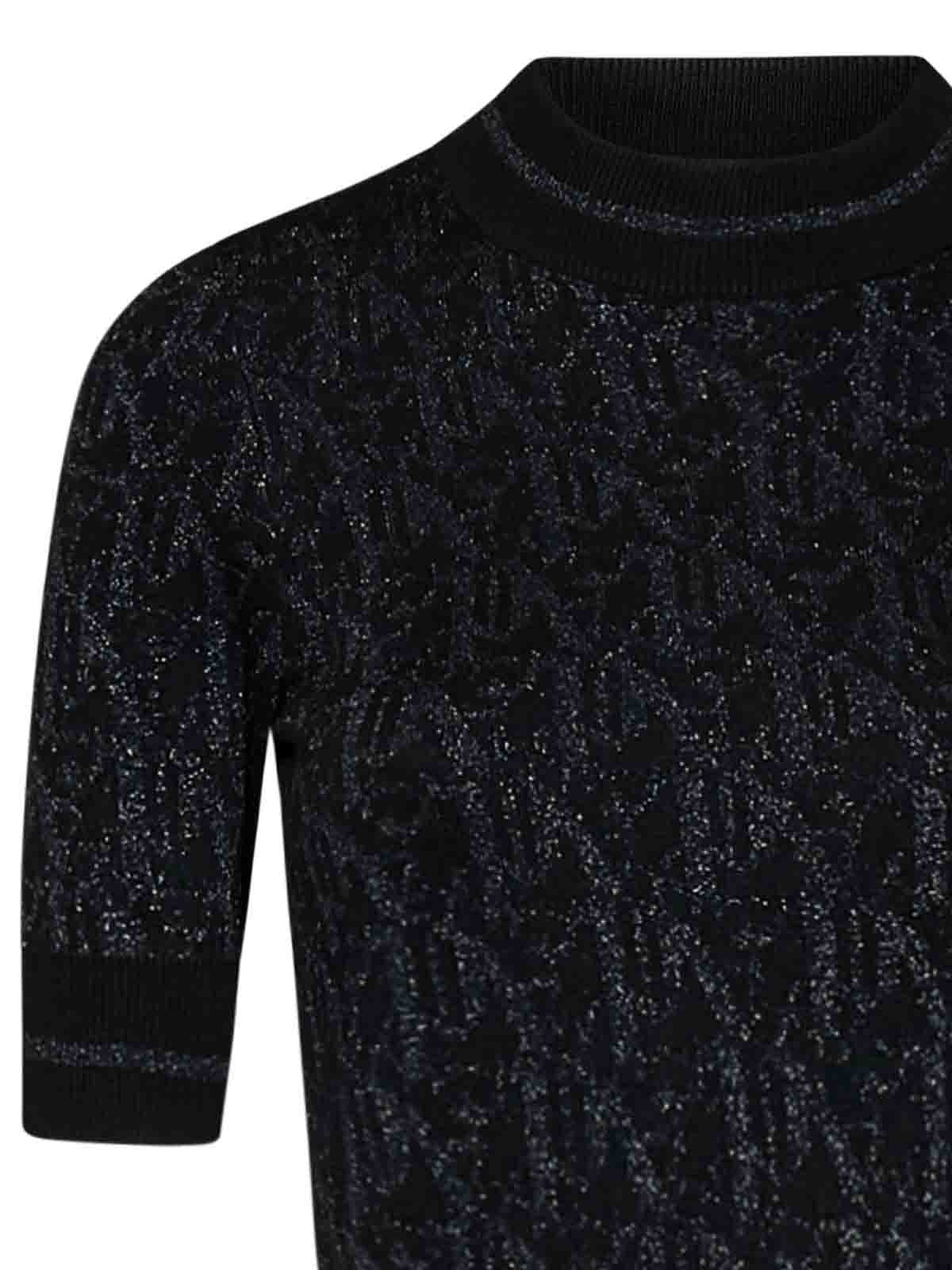 Shop Palm Angels Sweater In Black