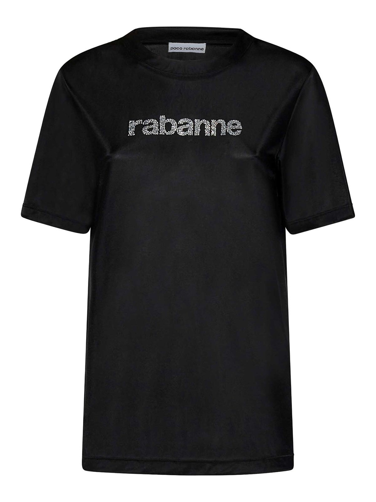 Shop Rabanne Suéter Cuello Redondo - Negro In Black