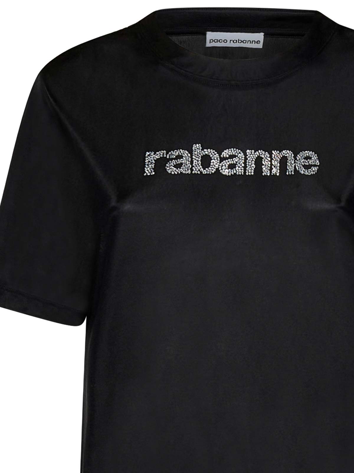 Shop Rabanne Suéter Cuello Redondo - Negro In Black