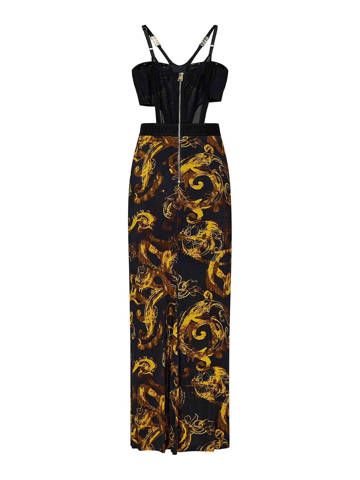 Versace Jeans Couture Corset midi dress - Black|76HAO903JS291G89 Versace Jeans Couture Corset midi dress - Black|76HAO903JS291G89