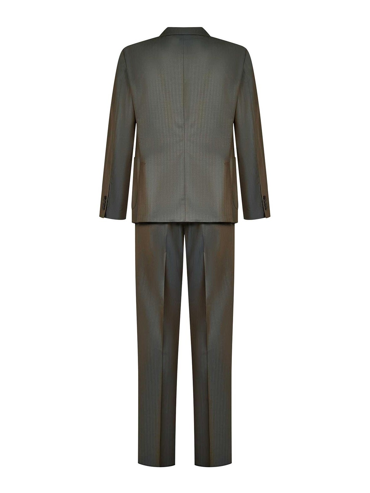 Shop Drumohr Mud-colored Suit In Brown