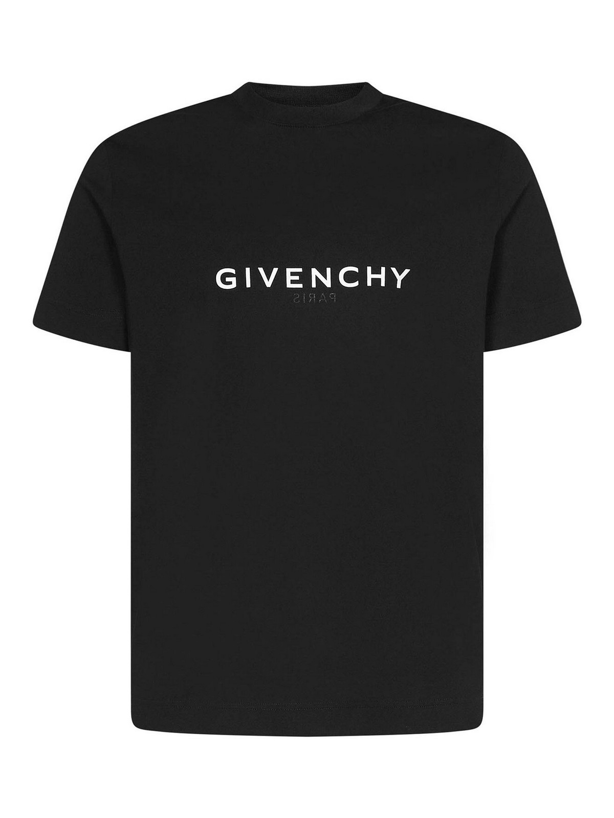 Shop Givenchy Cotton Jersey T-shirt In Black