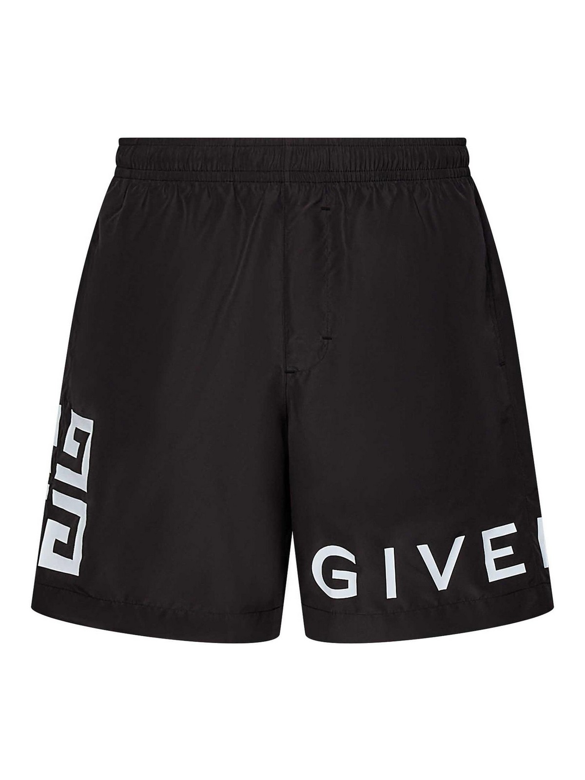 Shop Givenchy Swim Shorts In Black