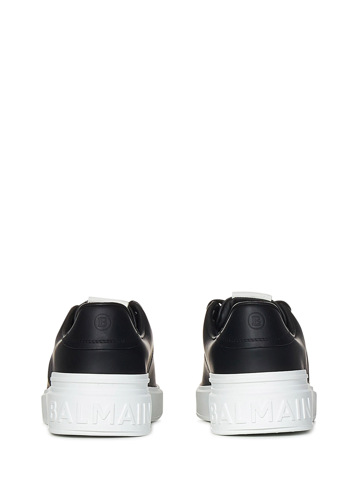 Balmain Baskets B-Court Noir Homme CM0VI288LTBP0PA