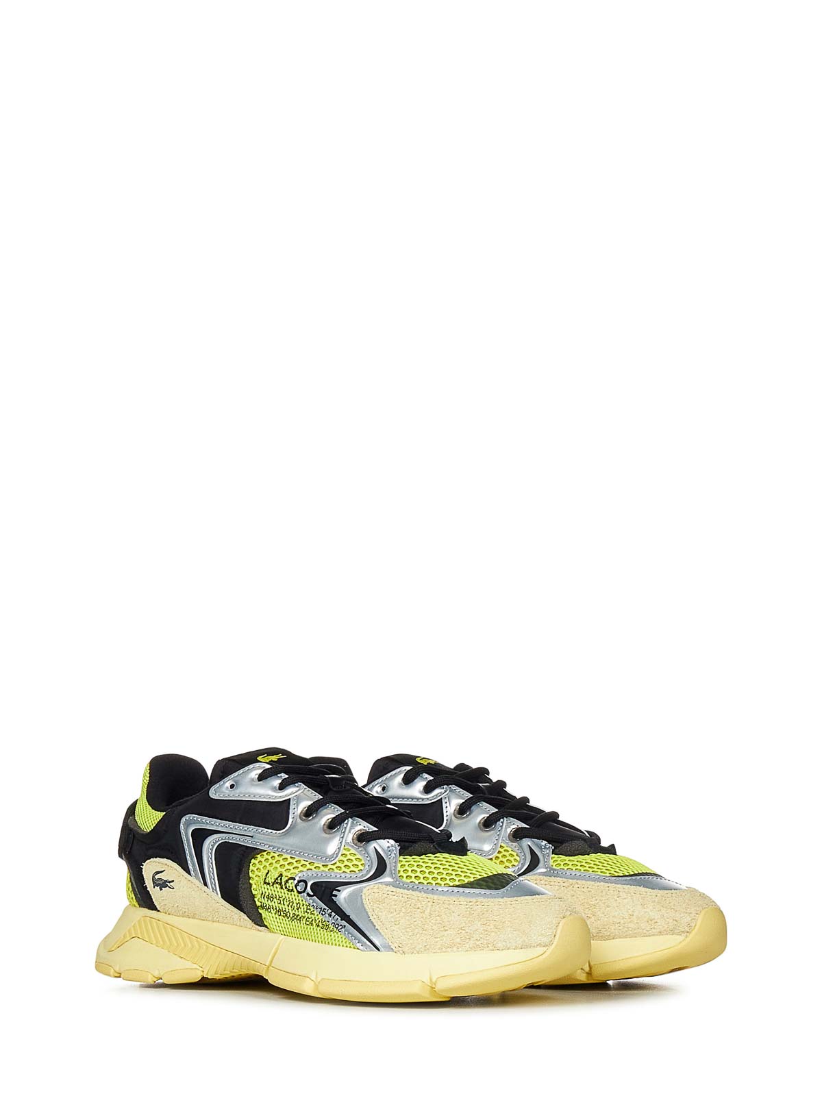 Shop Lacoste Sneakers In Yellow