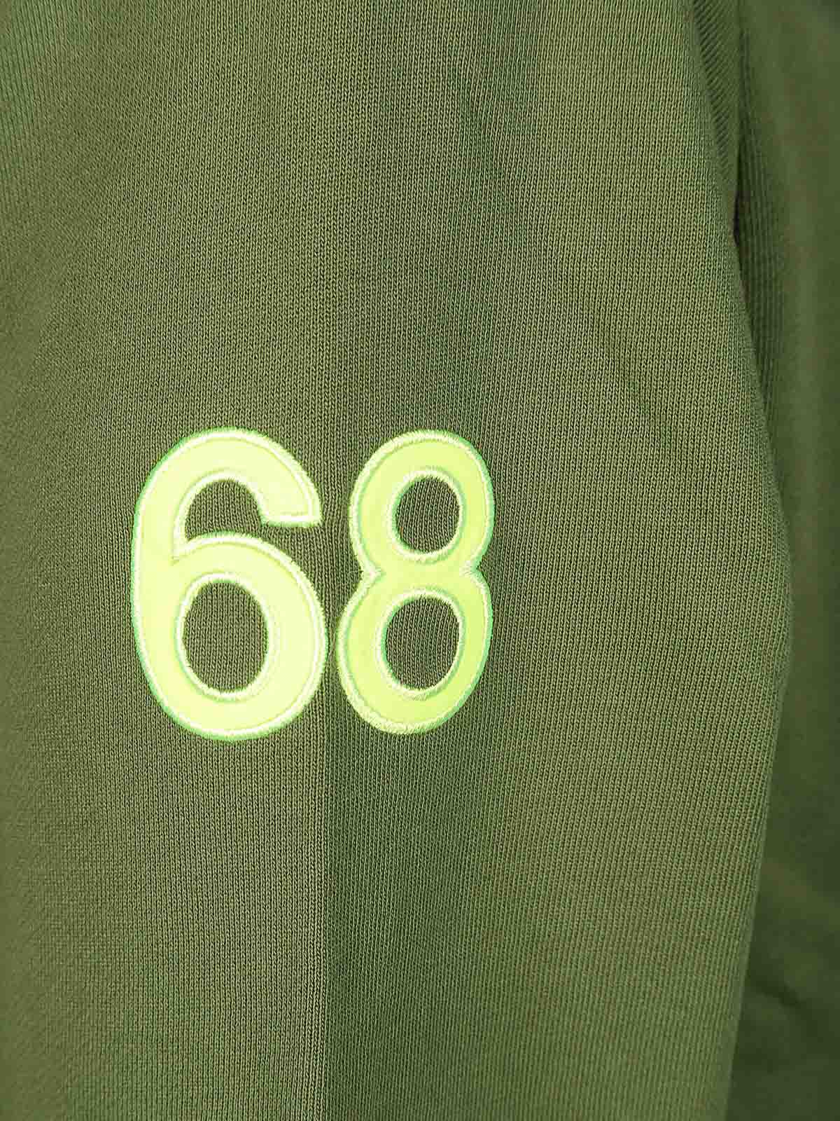 Shop Sun 68 Sweatshirt In Dark Green