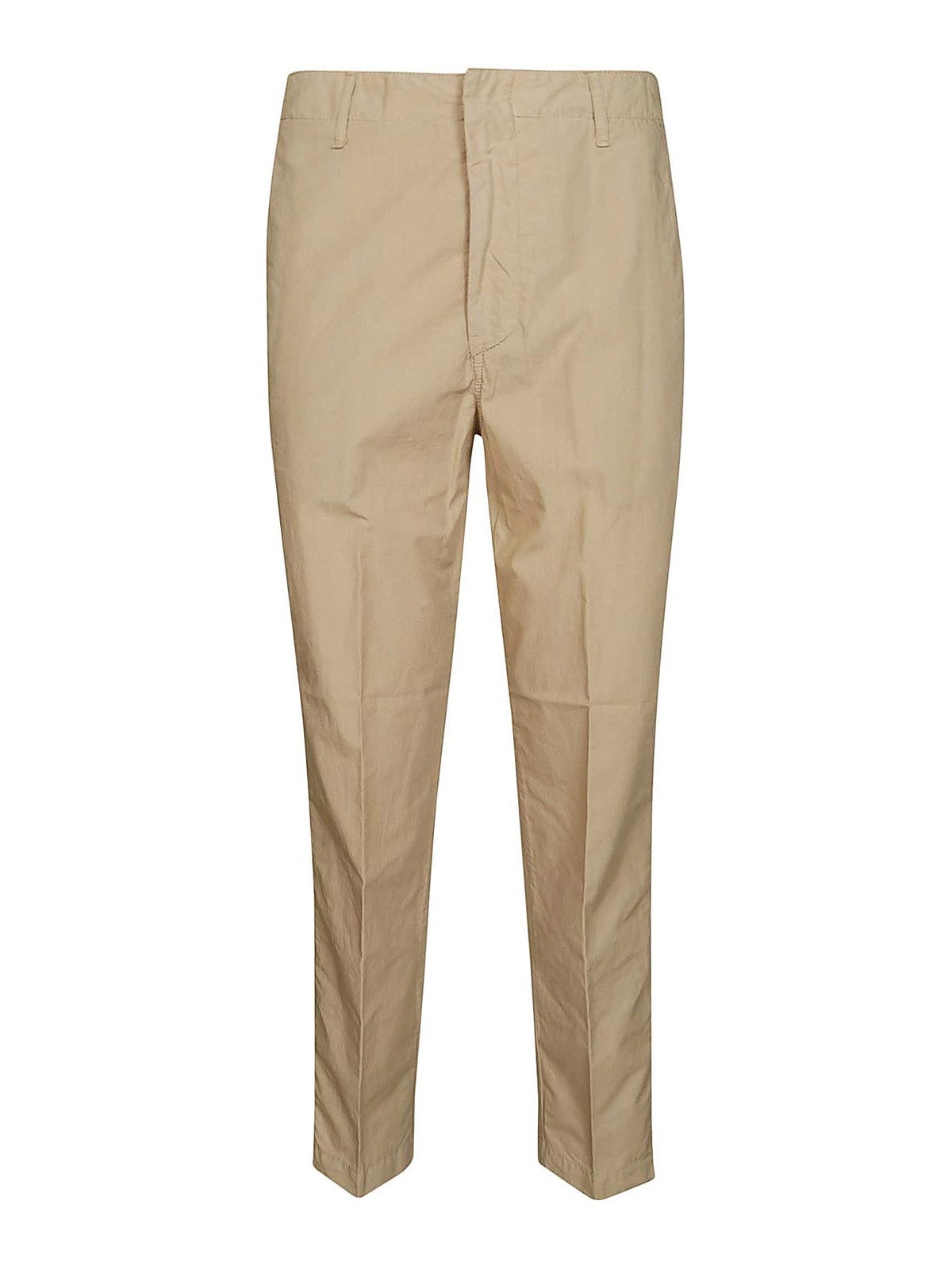 Dondup Janisse  Straight Leg Jeans In Brown