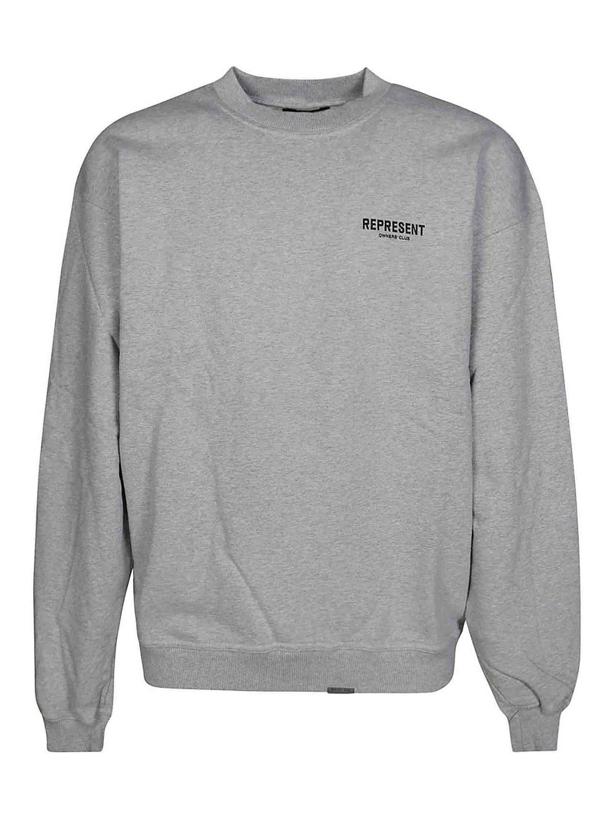 Shop Represent Sweatshirt In Grey